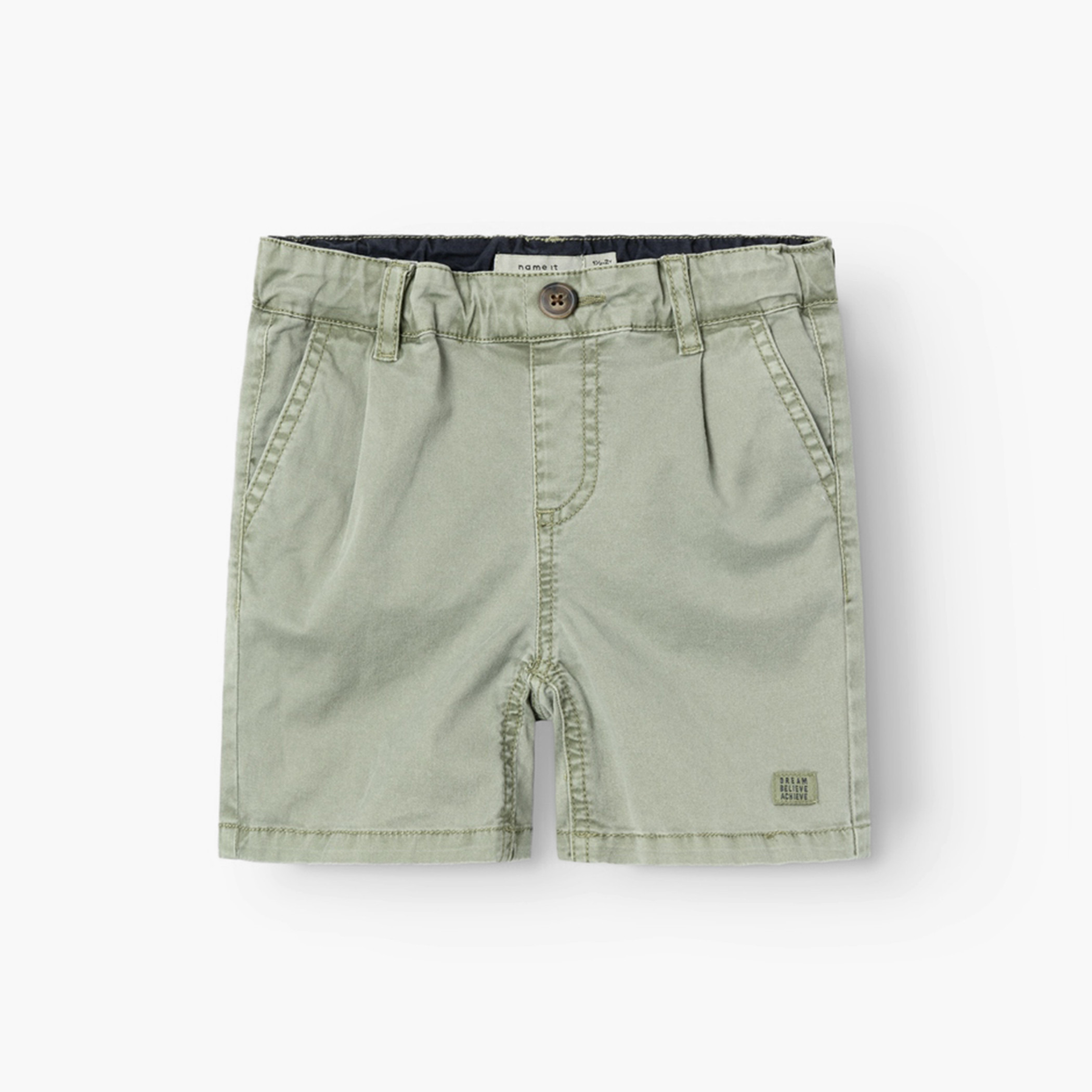 شورت سادة بزر إغلاق وخصر قابل للتعديل من نيم إت-boys-clothing-bottoms-shorts-image-3
