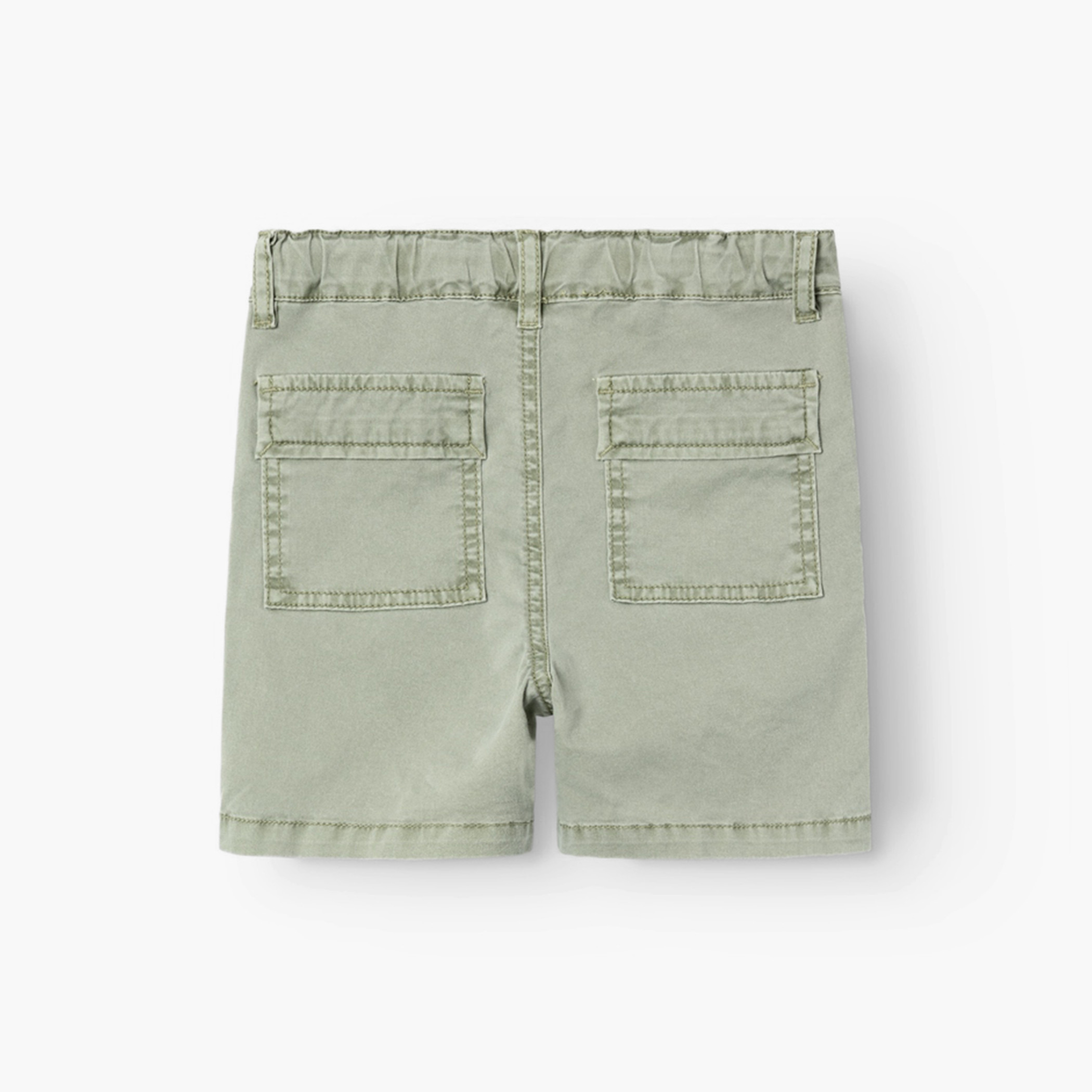 شورت سادة بزر إغلاق وخصر قابل للتعديل من نيم إت-boys-clothing-bottoms-shorts-image-2