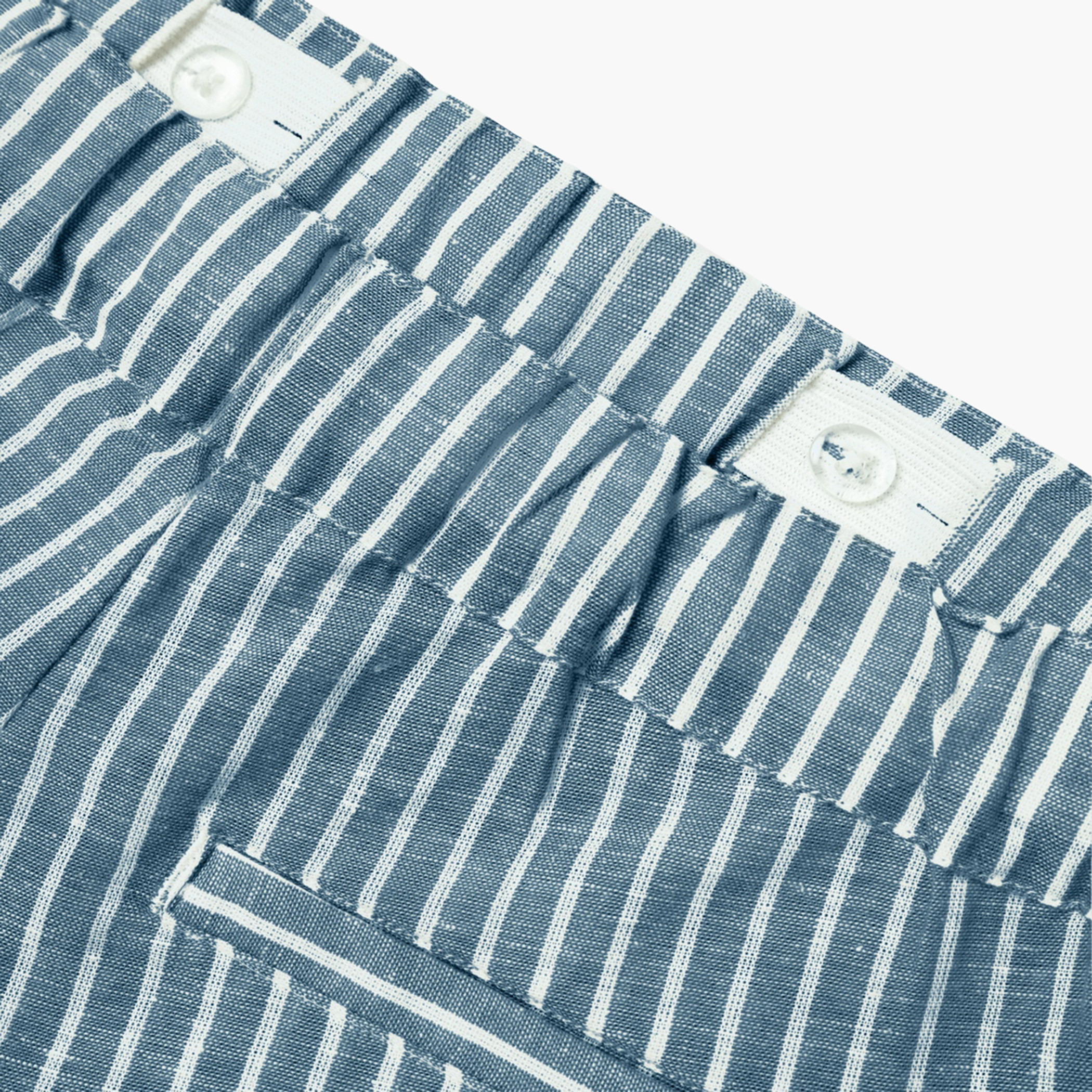 Name It Striped Shorts with Drawstring Closure and Pockets-boys-clothing-bottoms-shorts-image-3