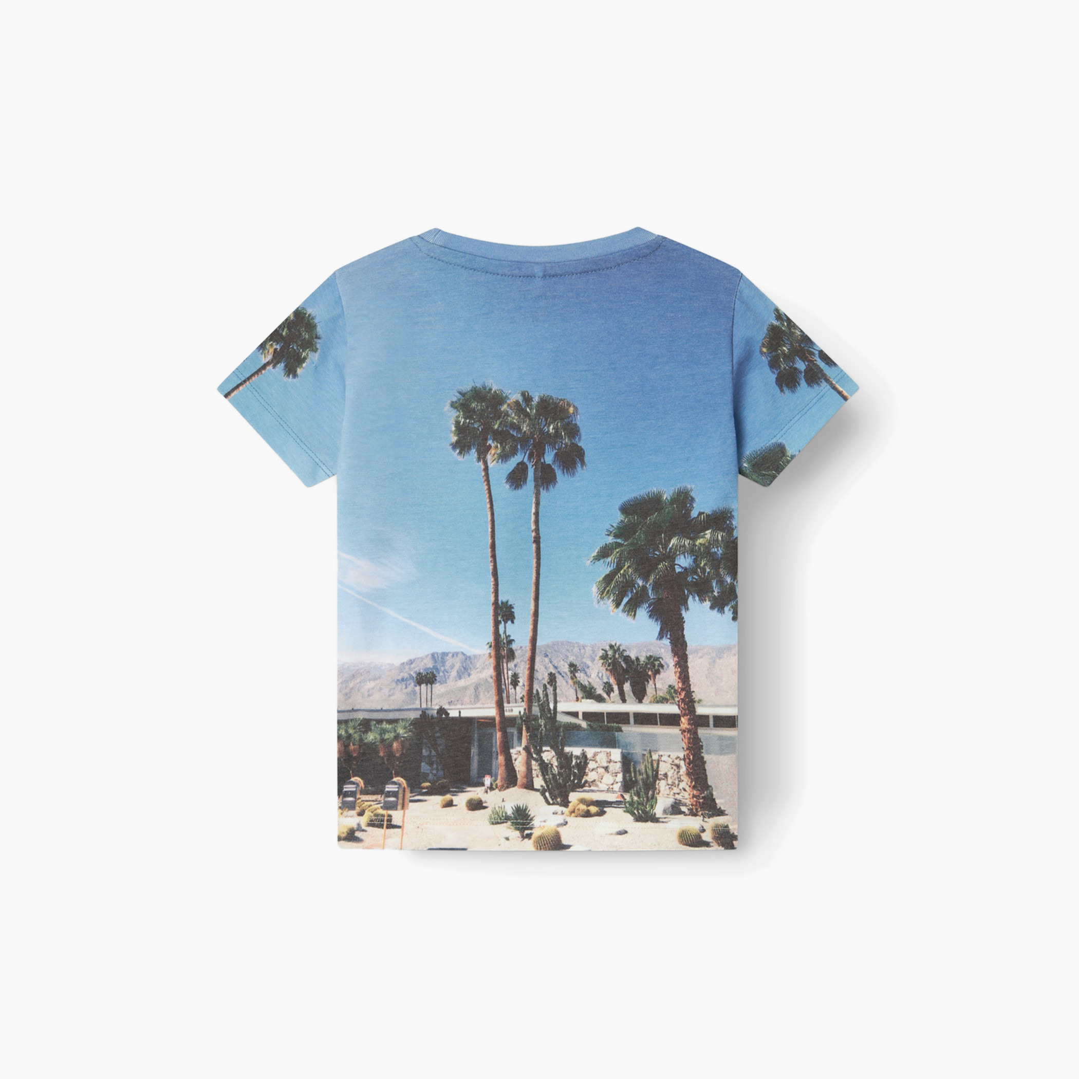 Name It Giraffe Print T-shirt with Short Sleeves-boys-clothing-tshirtsandpolos-image-5