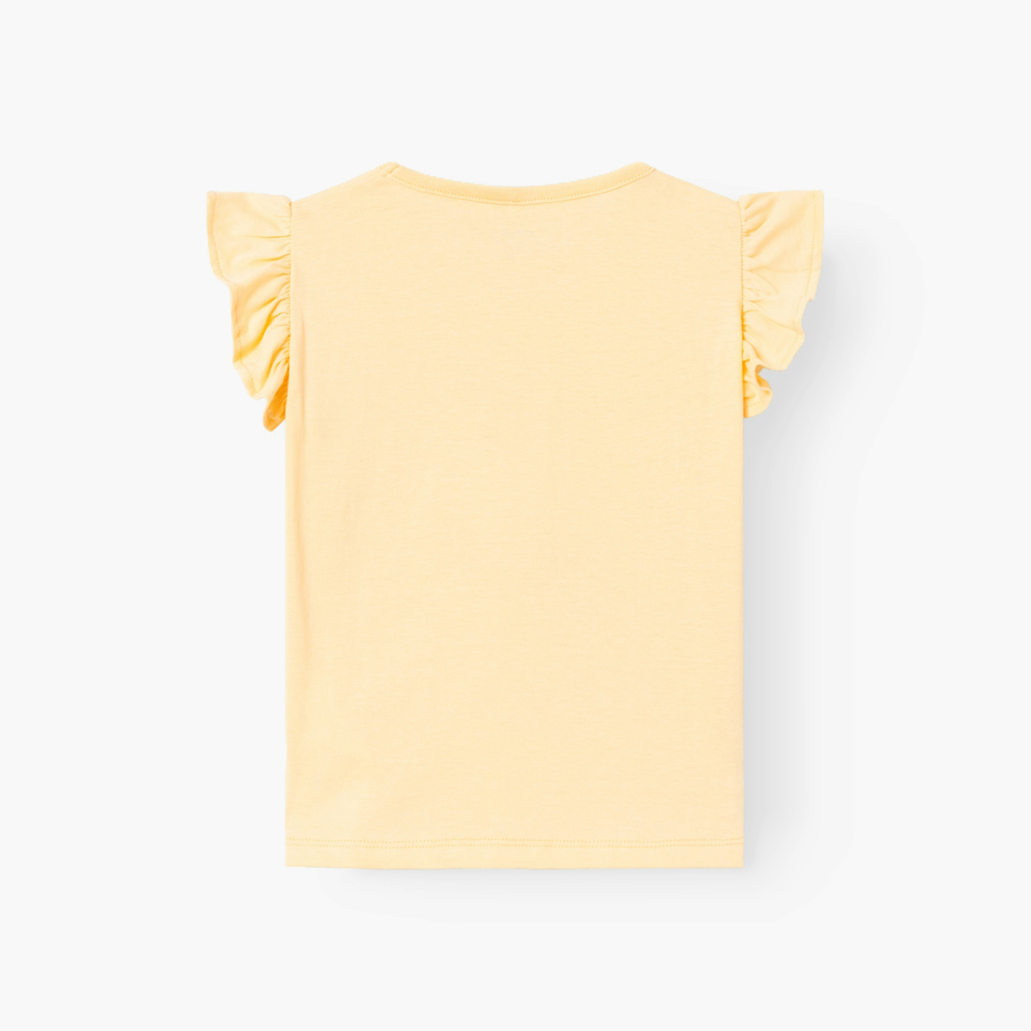 Name It Tropical Print Top with Ruffle Sleeves-baby-girls-clothing-blousesandshirts-image-2