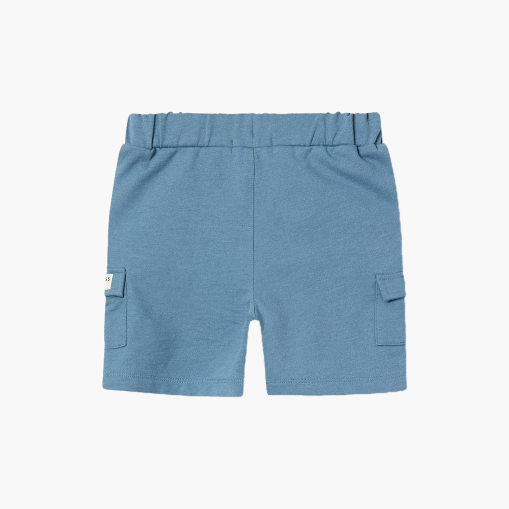 Name It Solid Shorts with Drawstring Closure and Pockets-baby-boys-clothing-bottoms-shorts-image-2