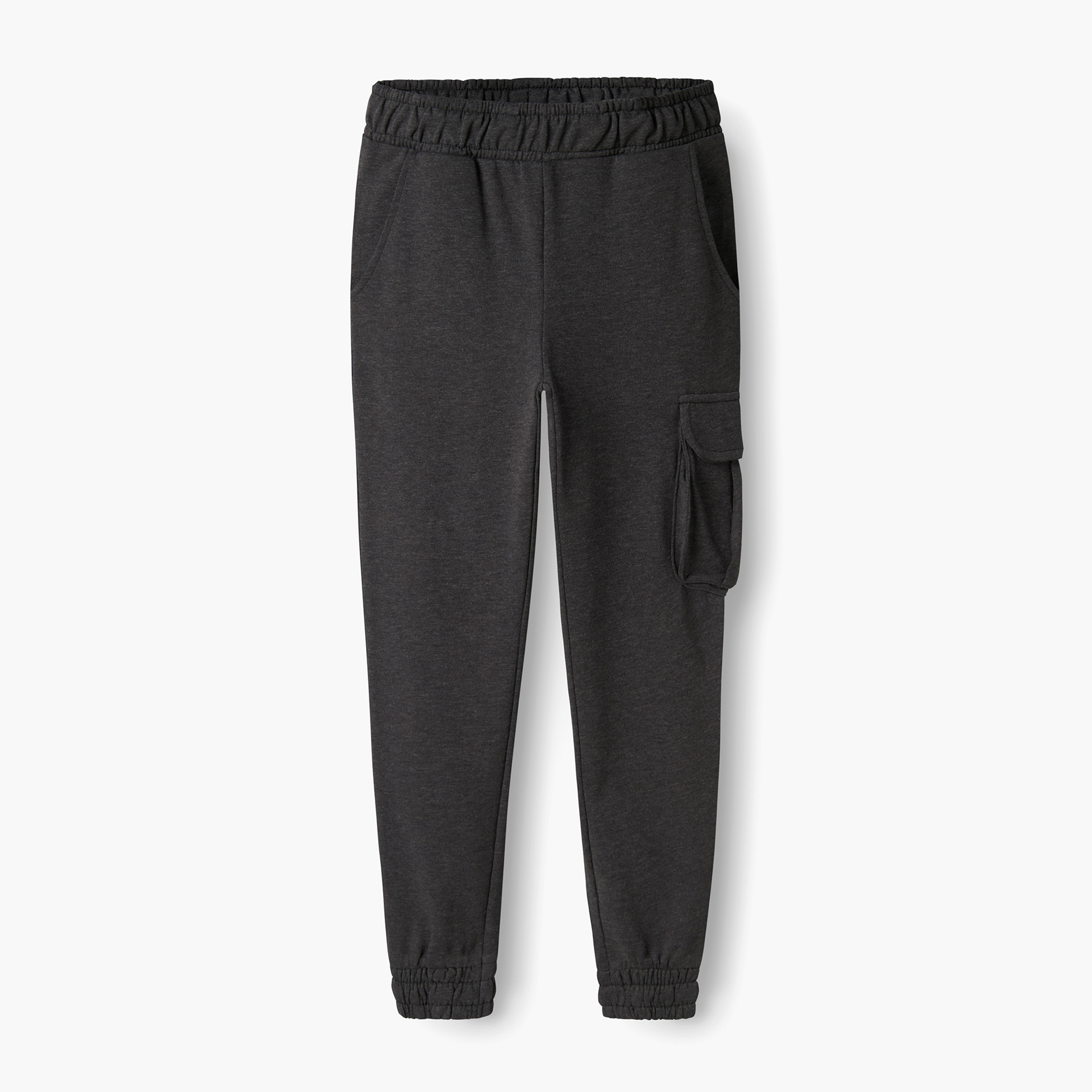 Name It Solid Joggers with Elasticated Waistband and Pockets-boys-clothing-bottoms-joggersandtrackpants-image-1