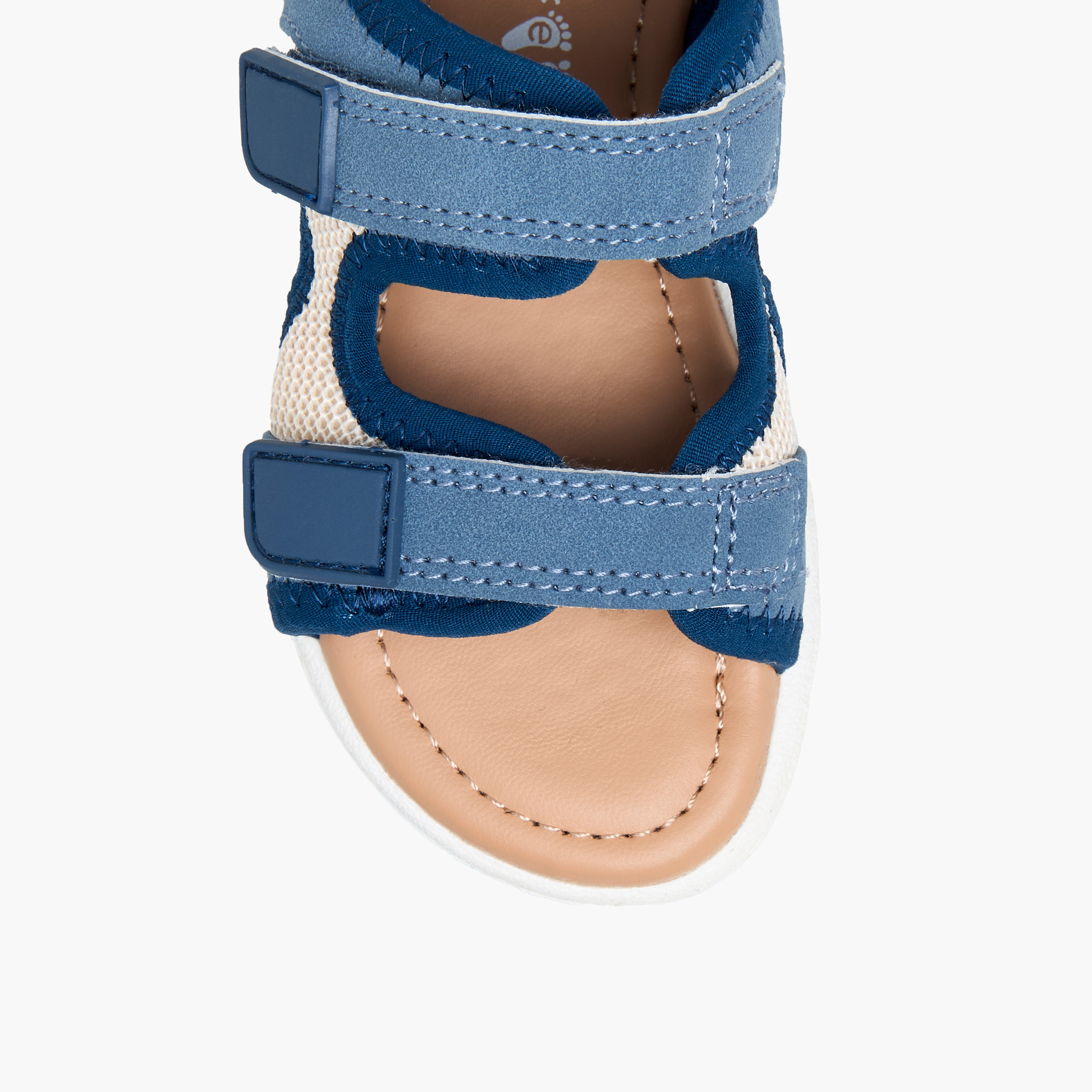 صندل سادة بشريط إغلاق لاصق من بيرفيت-baby-boys-shoes-sandals-image-3