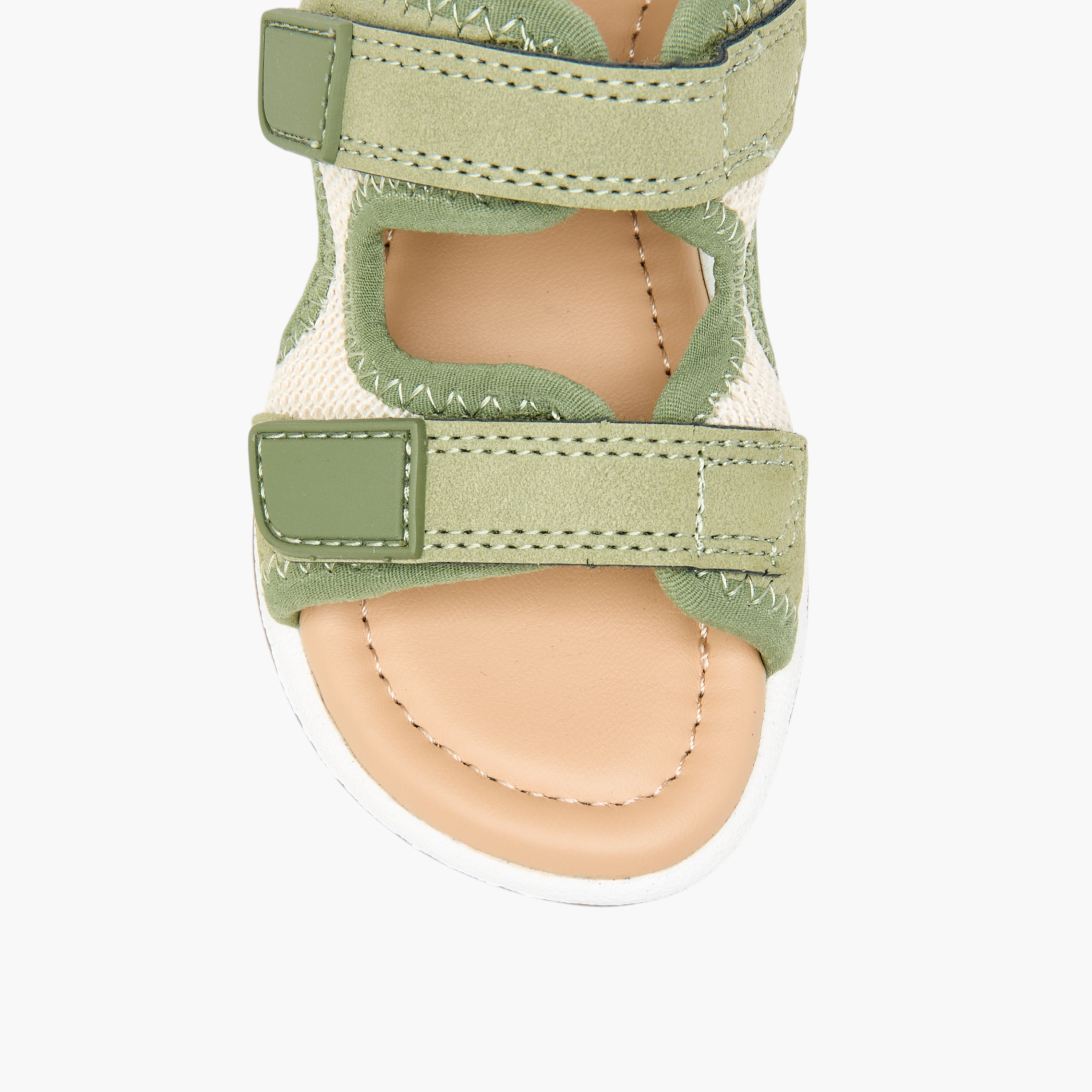 صندل سادة بشريط إغلاق لاصق من بيرفيت-baby-boys-shoes-sandals-image-2