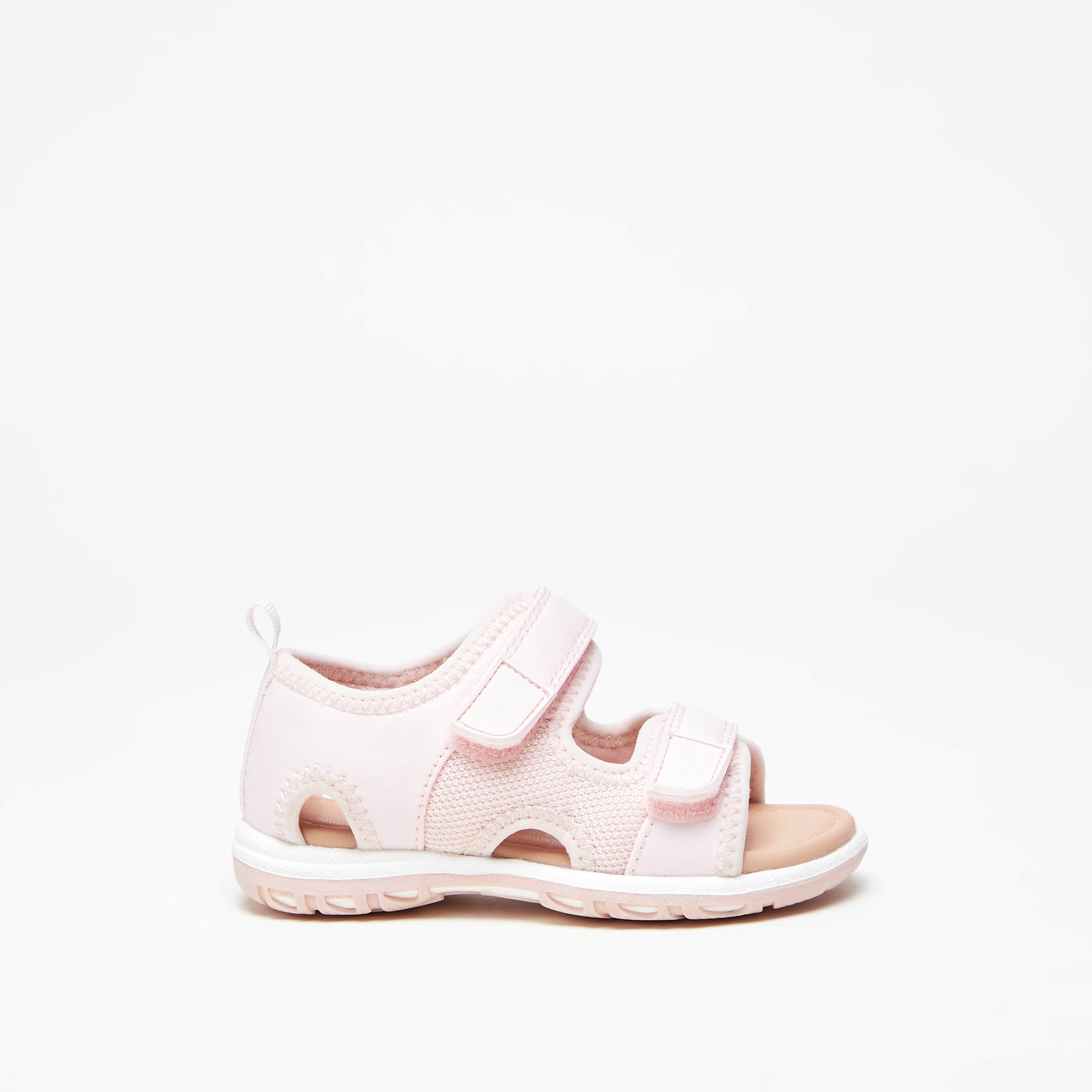 صندل بارز الملمس بشريط إغلاق لاصق من بارفيت-baby-girls-shoes-sandals-image-1