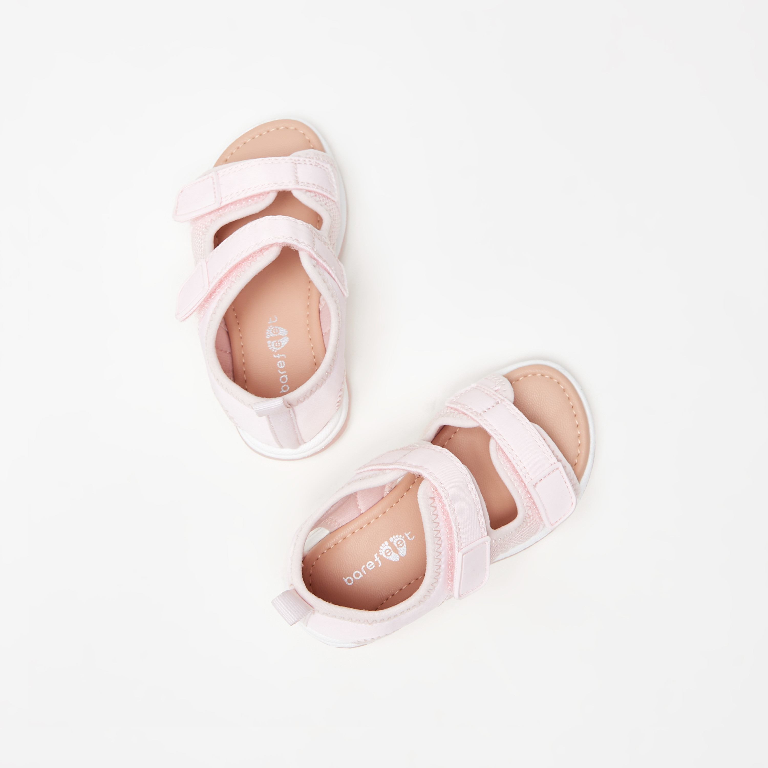 صندل بارز الملمس بشريط إغلاق لاصق من بارفيت-baby-girls-shoes-sandals-image-2