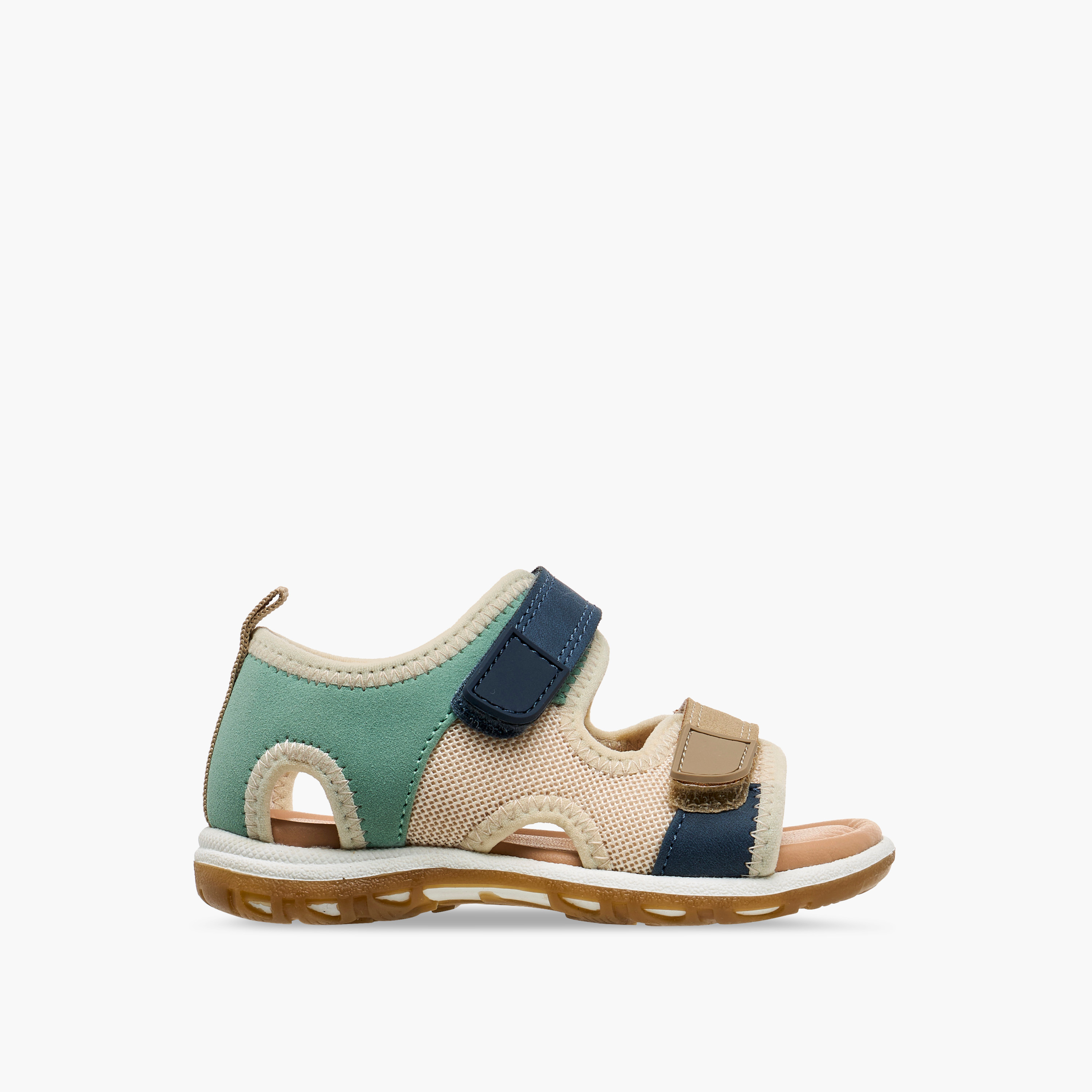 Barefeet Boys Colourblock Strap Sandals-boys-shoes-sandals-image-3