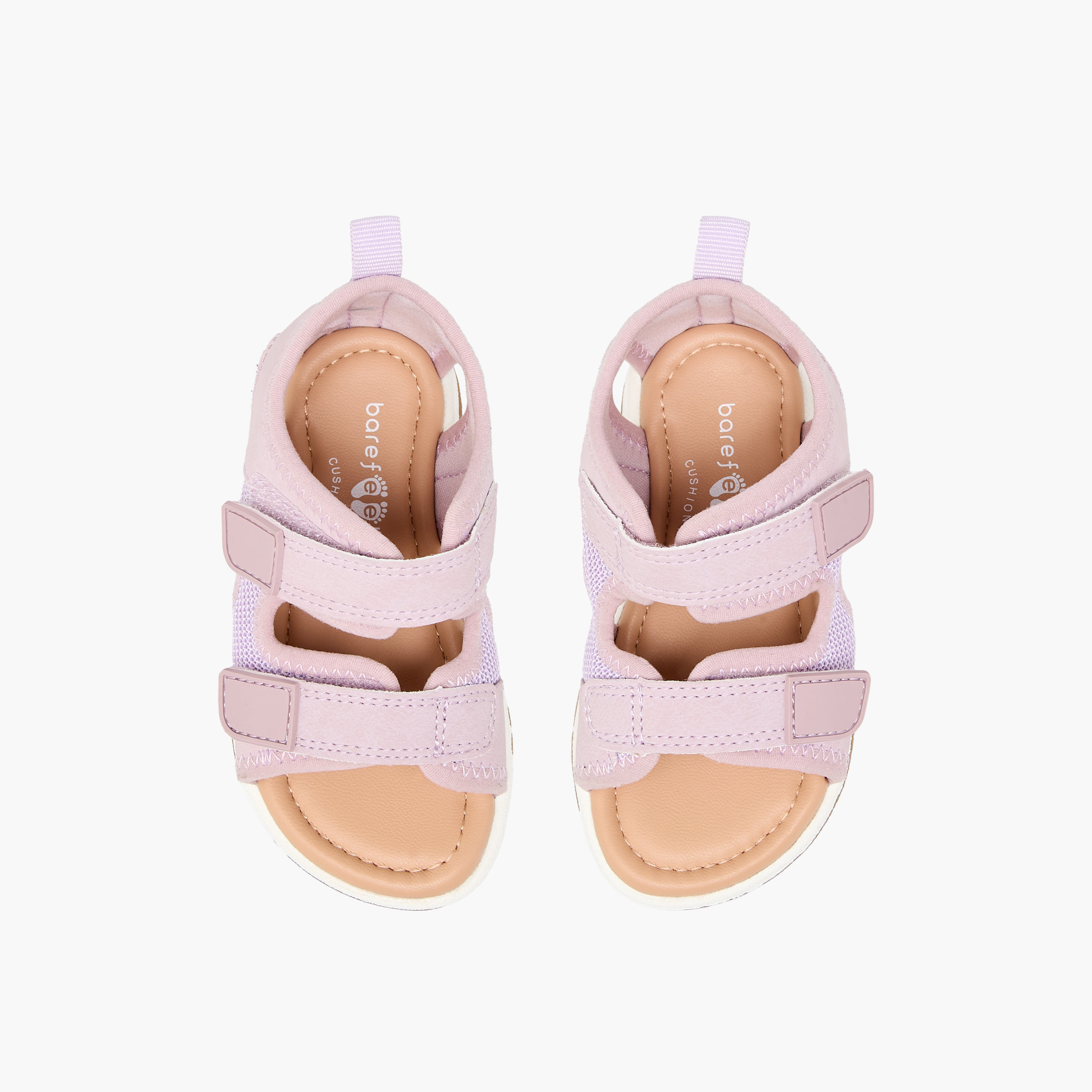 Barefeet Girls Hook & Loop Sandals-girls-shoes-sandals-image-1
