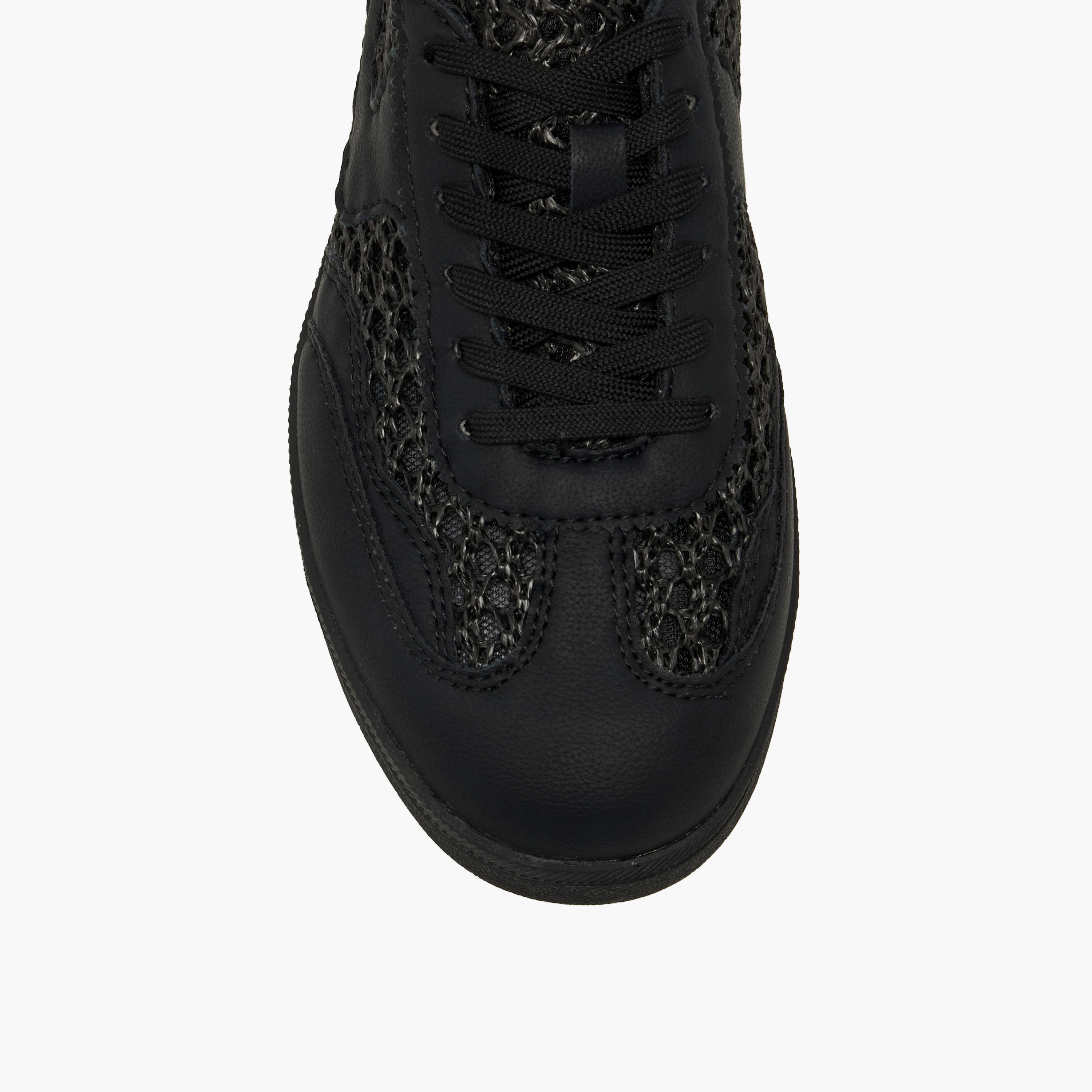 Flora Bella Women Mesh Detail Slip-On Sneakers-women-shoes-sneakers-image-4