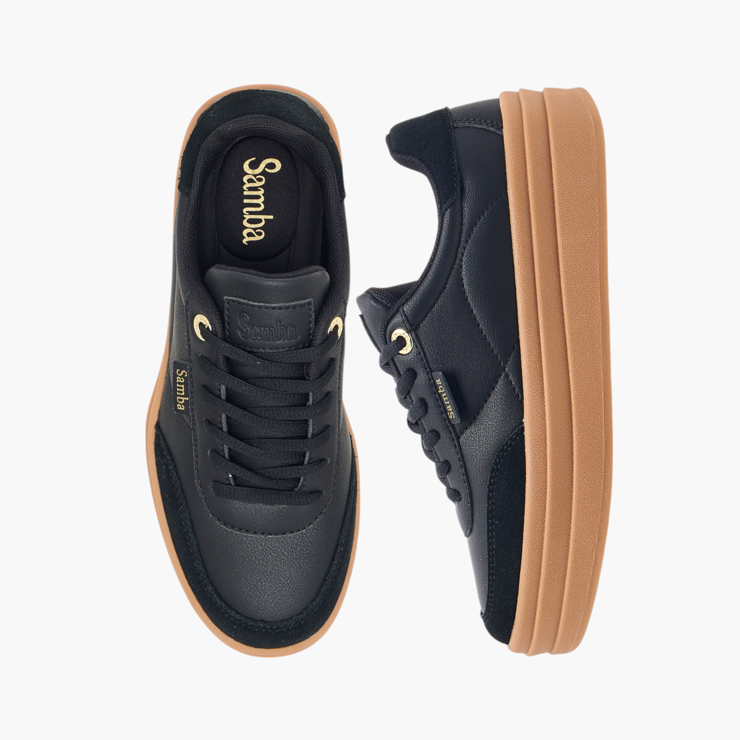 حذاء سنيكرز بألواح ورباط إغلاق للنساء من سامبا-women-shoes-sneakers-image-1