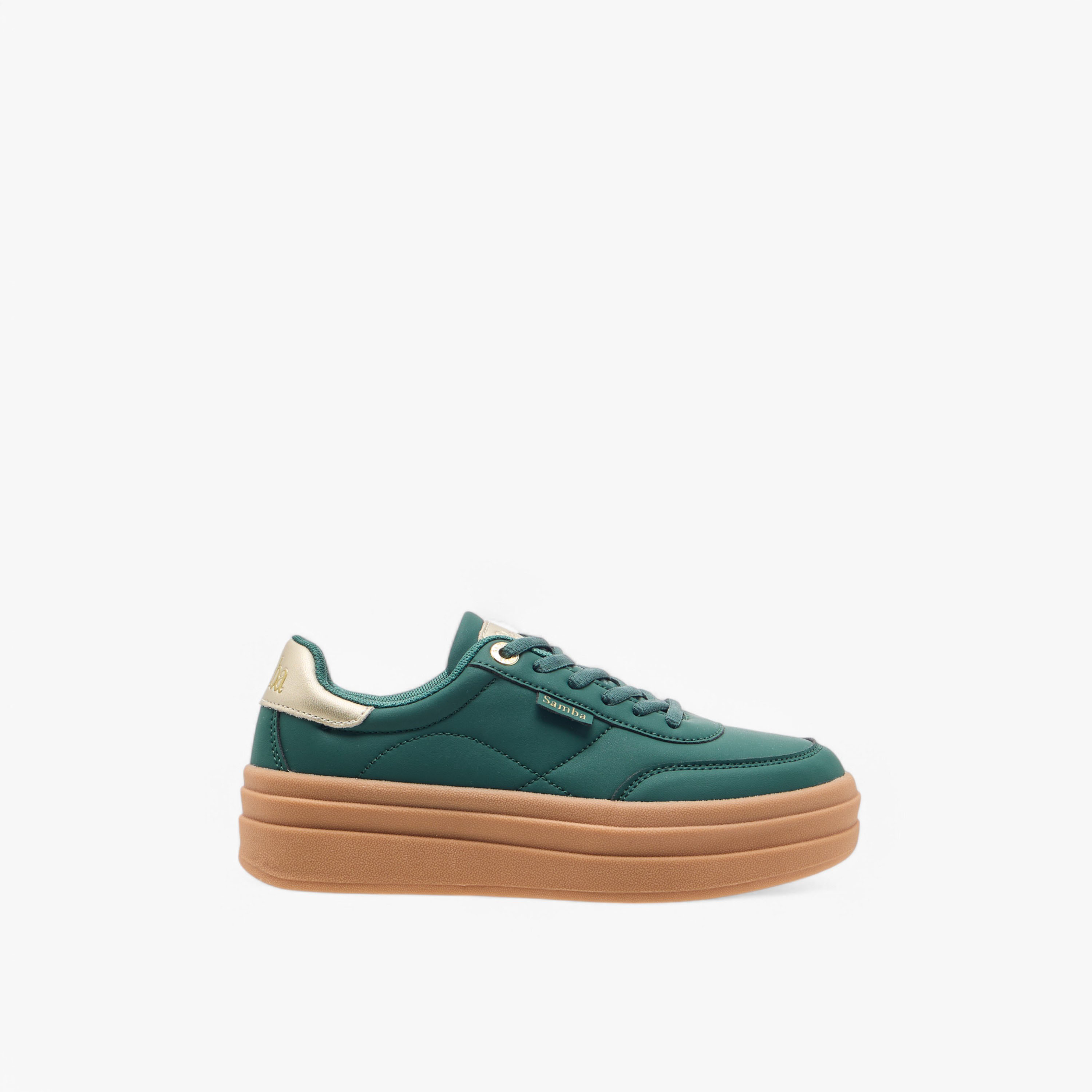 Samba Womens' Panelled Lace-Up Sneakers-women-shoes-sneakers-image-3