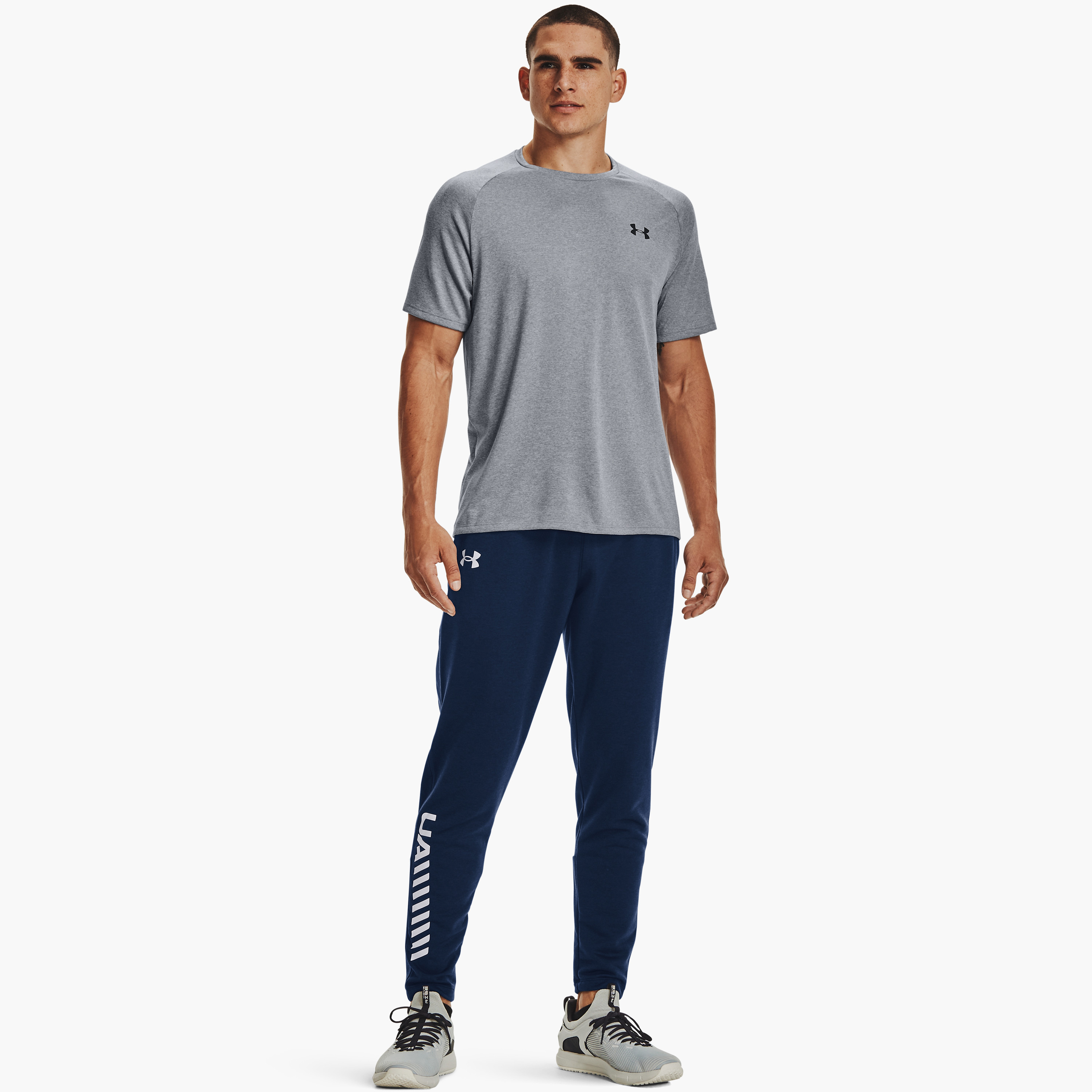 تي شيرت بياقة مستديرة وأكمام قصيرة من اندر ارمور تيك 2.0 | 1326413-men-clothing-sportswearandactivewear-tshirtsandpolos-image-6