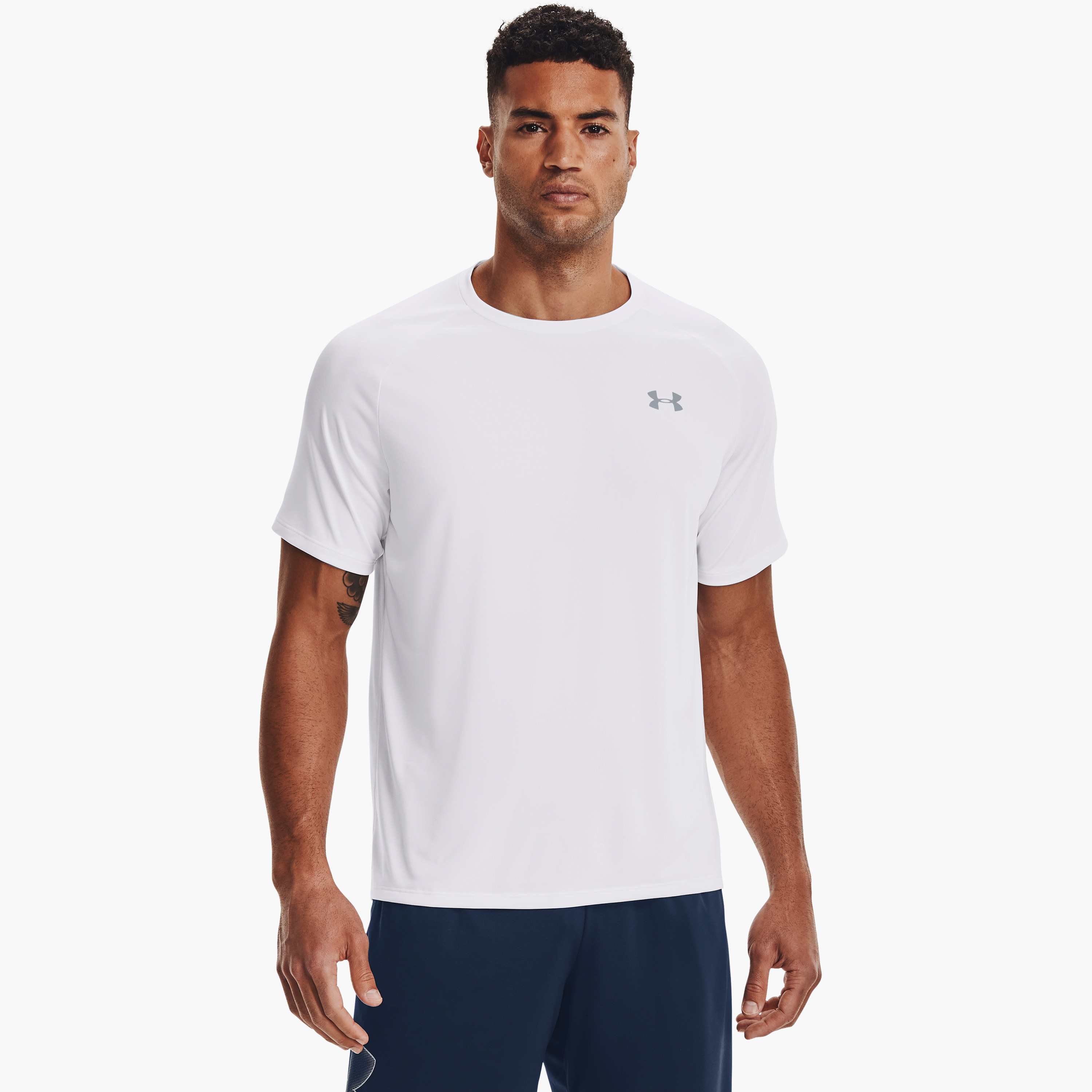 تي شيرت بياقة مستديرة وأكمام قصيرة من اندر ارمور تيك 2.0 | 1326413-men-clothing-sportswearandactivewear-tshirtsandpolos-image-9