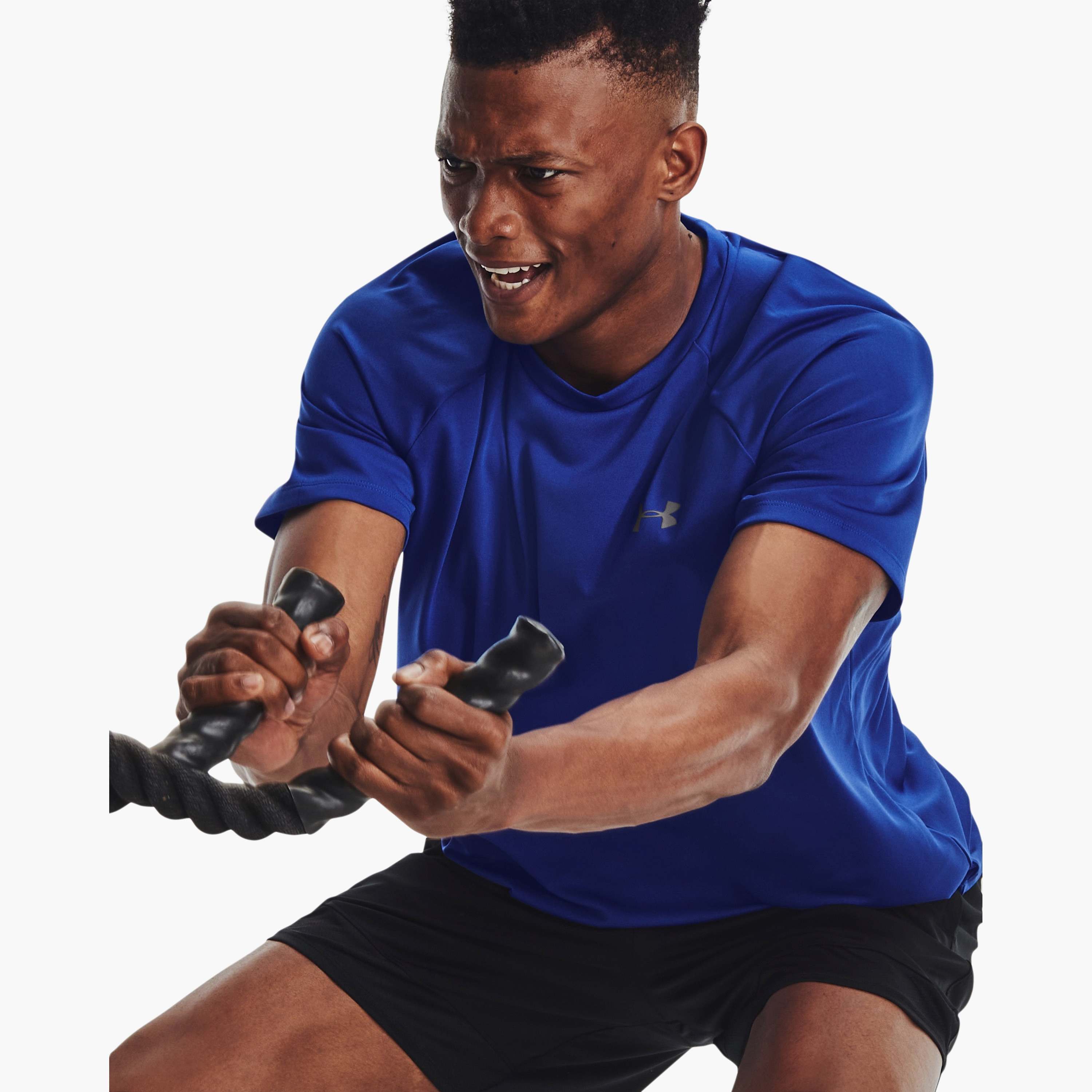 تي شيرت بياقة مستديرة وأكمام قصيرة من اندر ارمور تيك 2.0 | 1326413-men-clothing-sportswearandactivewear-tshirtsandpolos-image-15