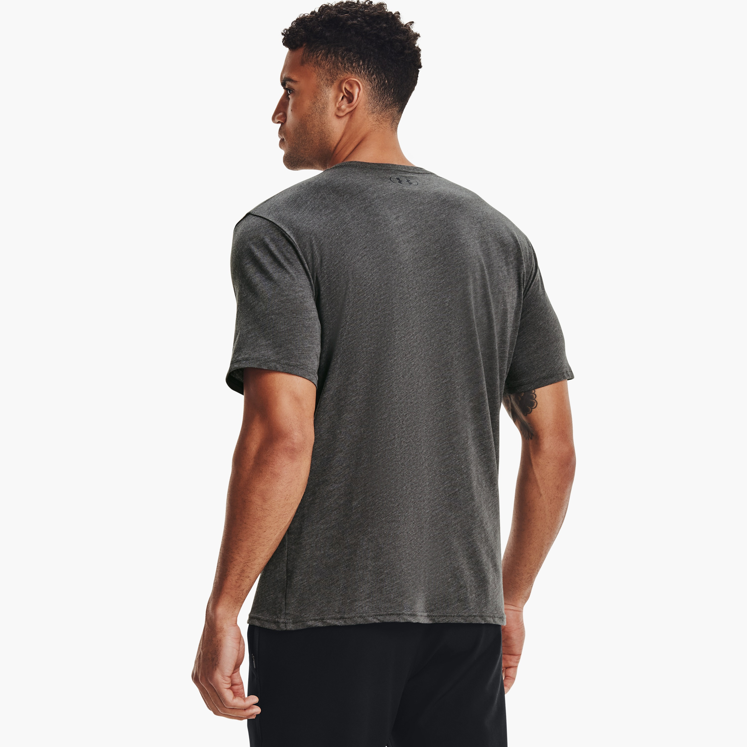Under Armour Sportstyle Plain Crew Neck Short Sleeves T-Shirt | 1326799-men-clothing-sportswearandactivewear-tshirtsandpolos-image-4