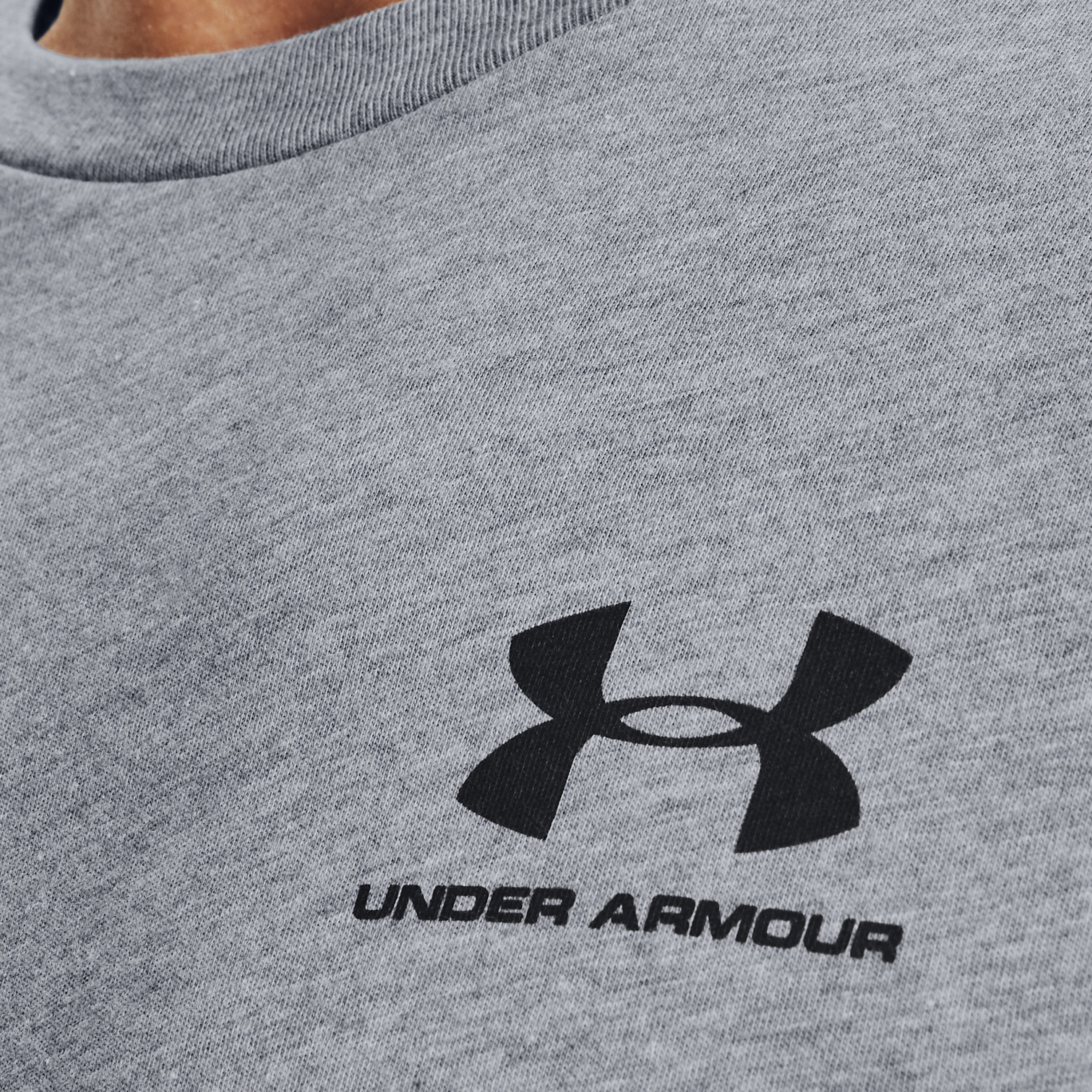 Under Armour Sportstyle Plain Crew Neck Short Sleeves T-Shirt | 1326799-men-clothing-sportswearandactivewear-tshirtsandpolos-image-7