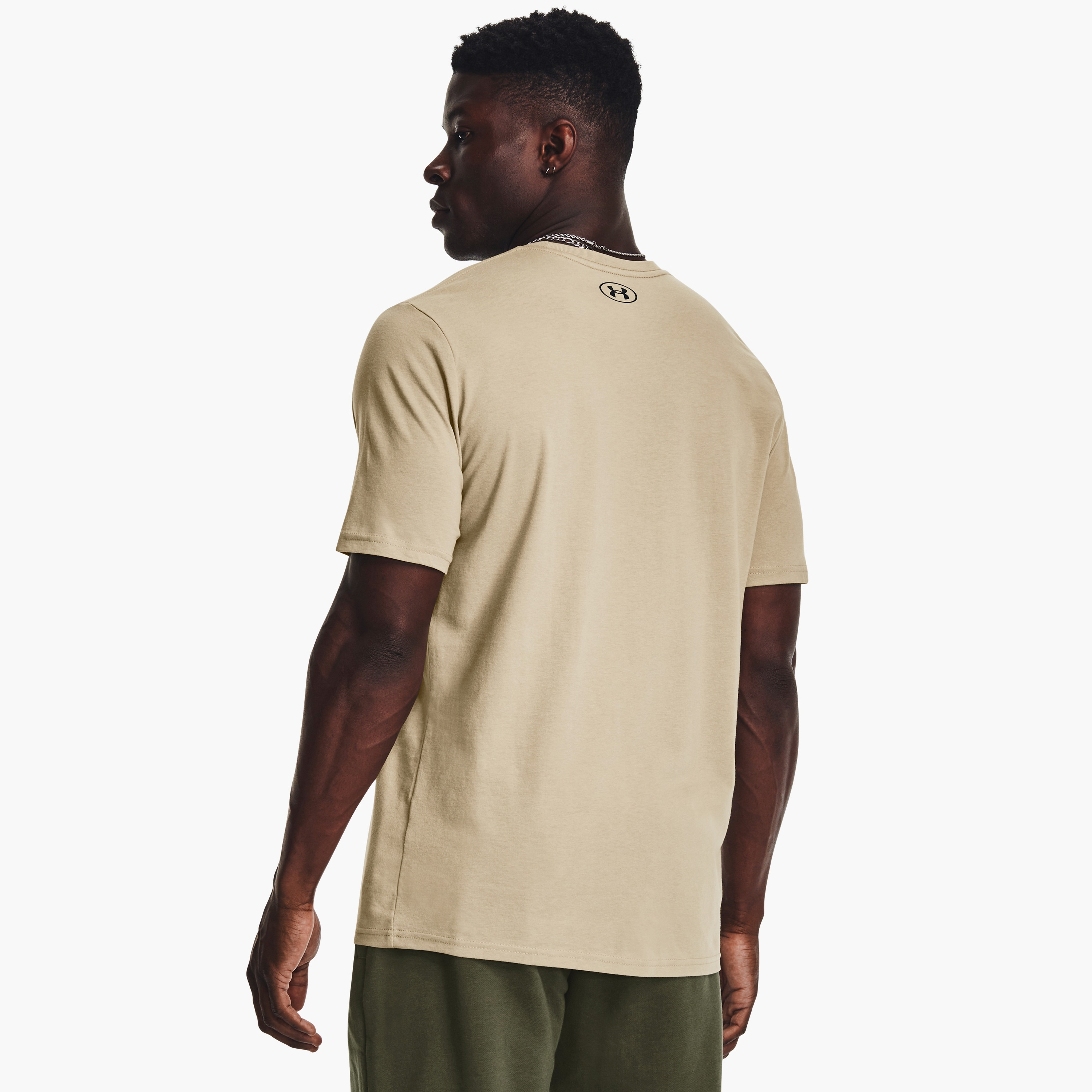 Under Armour GL Foundation Printed Crew Neck Short Sleeves T-Shirt | 1326849-men-clothing-sportswearandactivewear-tshirtsandpolos-image-4