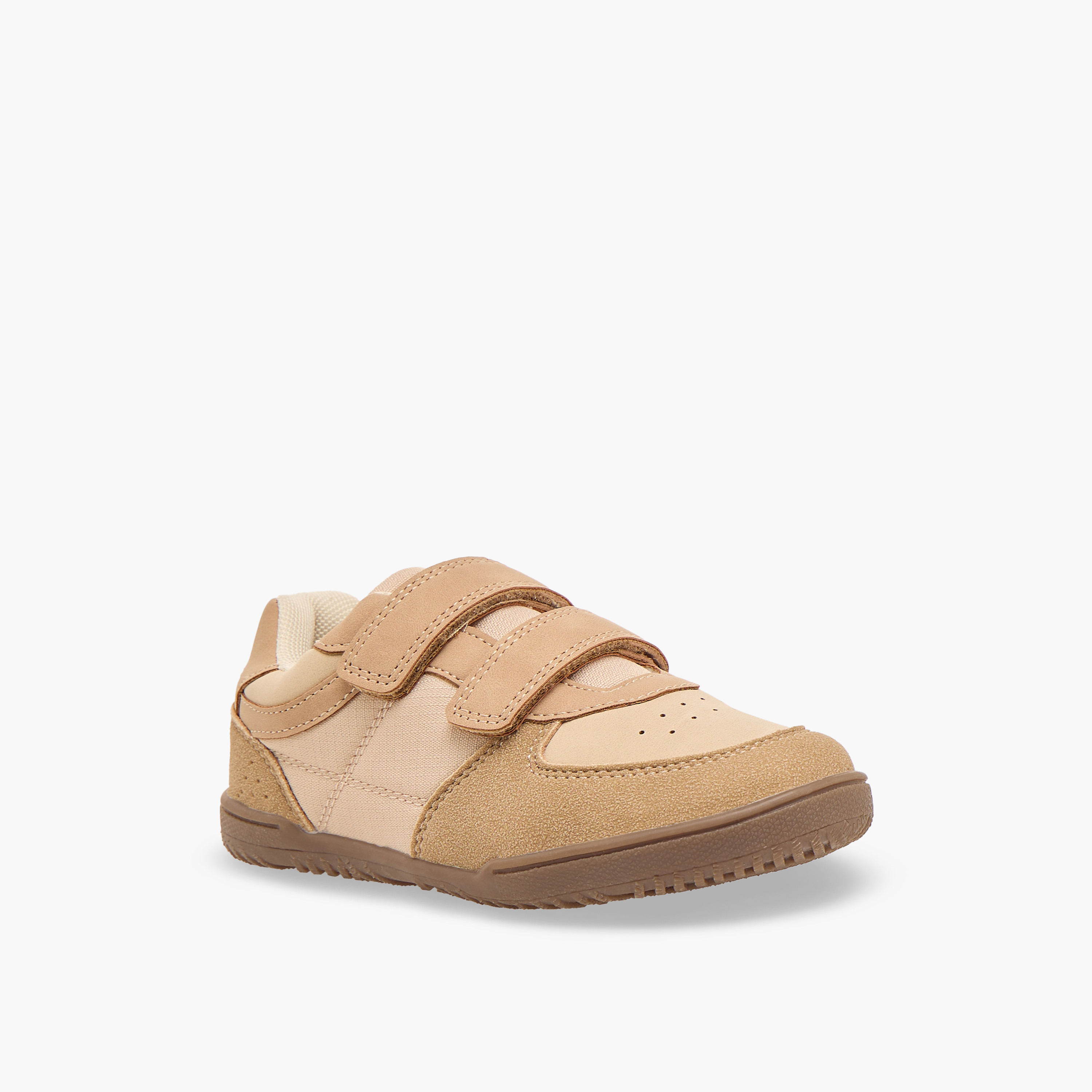 حذاء سنيكرز طول الكاحل بشريط إغلاق لاصق للأولاد من جونيورز-boys-shoes-sneakers-image-2