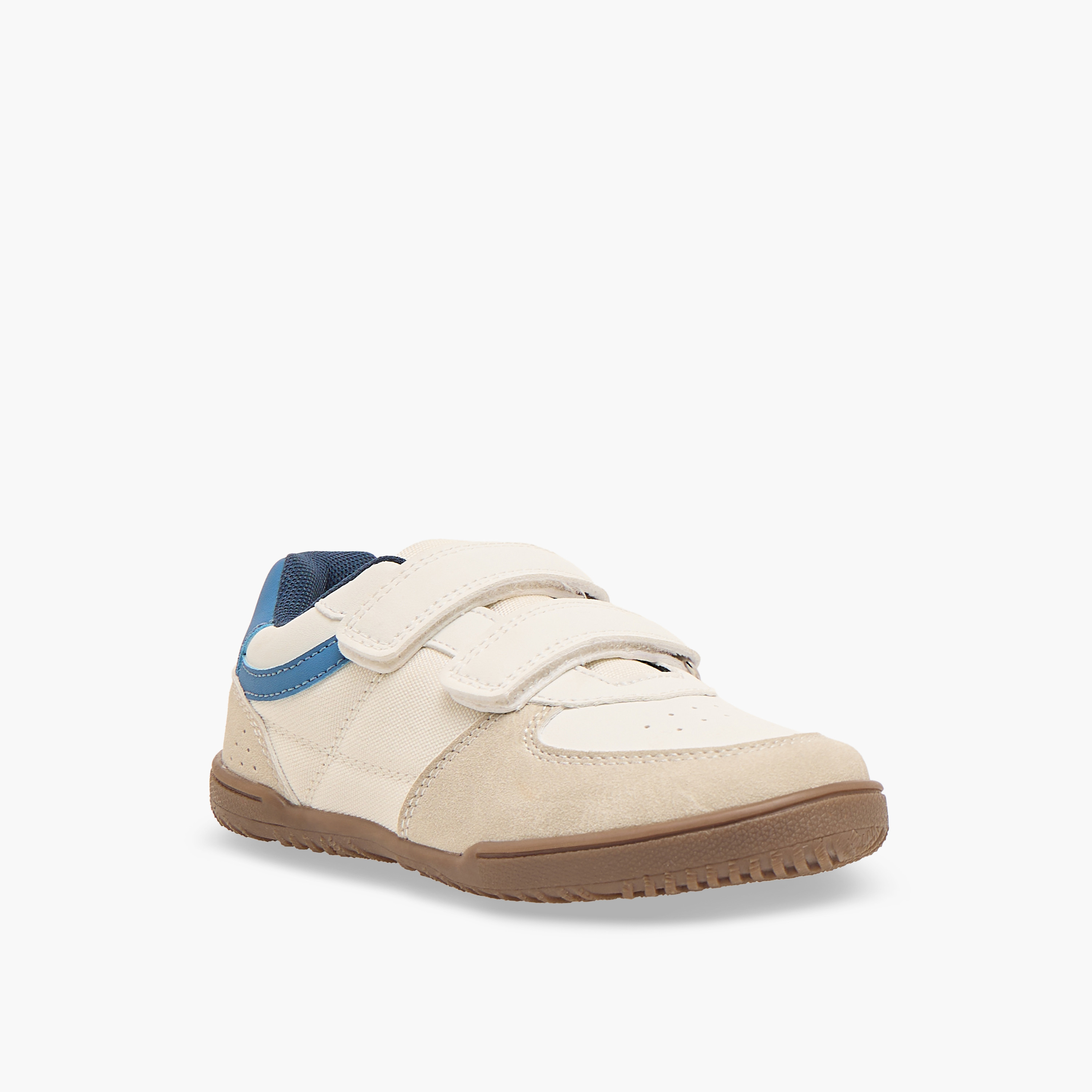 حذاء سنيكرز طول الكاحل بشريط إغلاق لاصق للأولاد من جونيورز-boys-shoes-sneakers-image-2