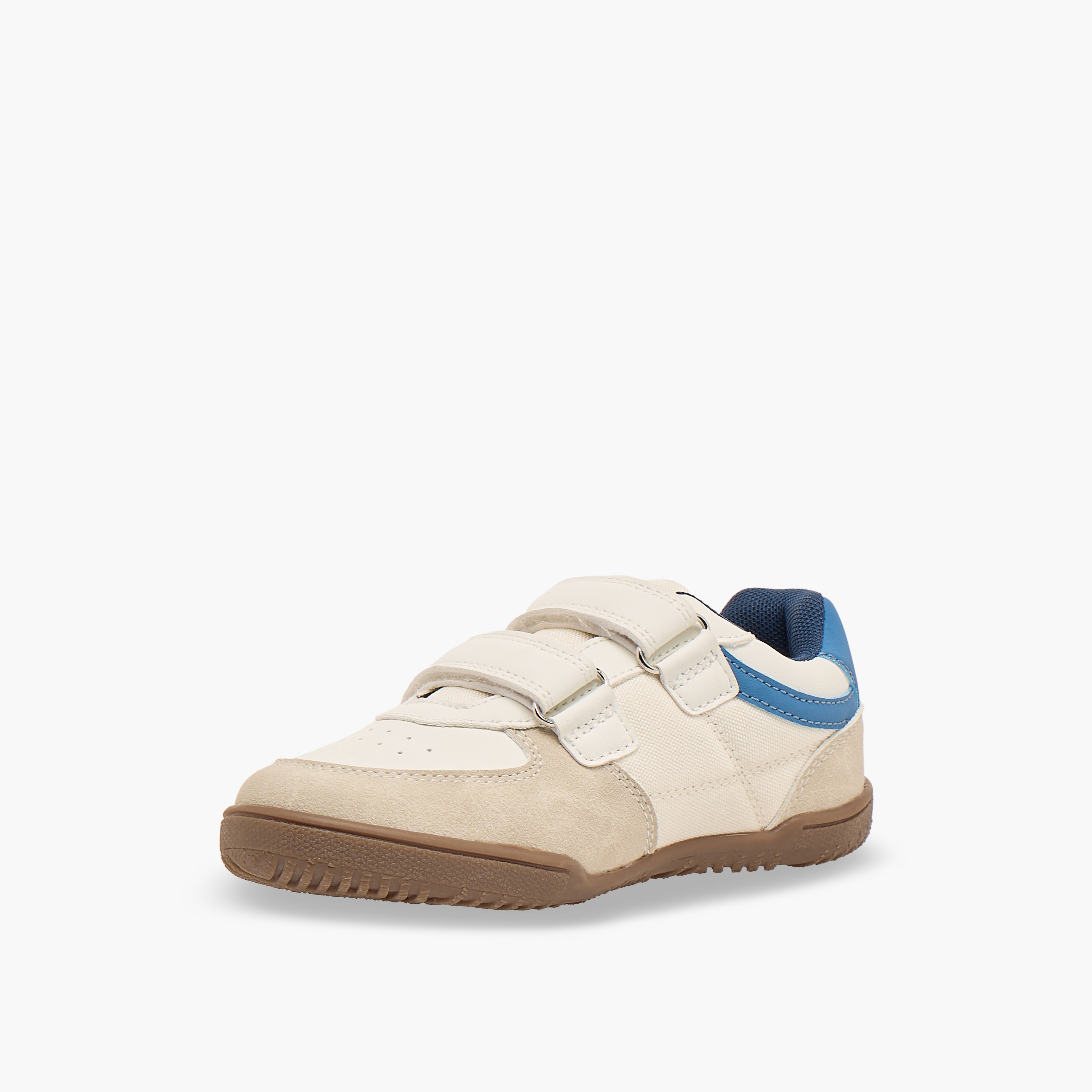 حذاء سنيكرز طول الكاحل بشريط إغلاق لاصق للأولاد من جونيورز-boys-shoes-sneakers-image-4