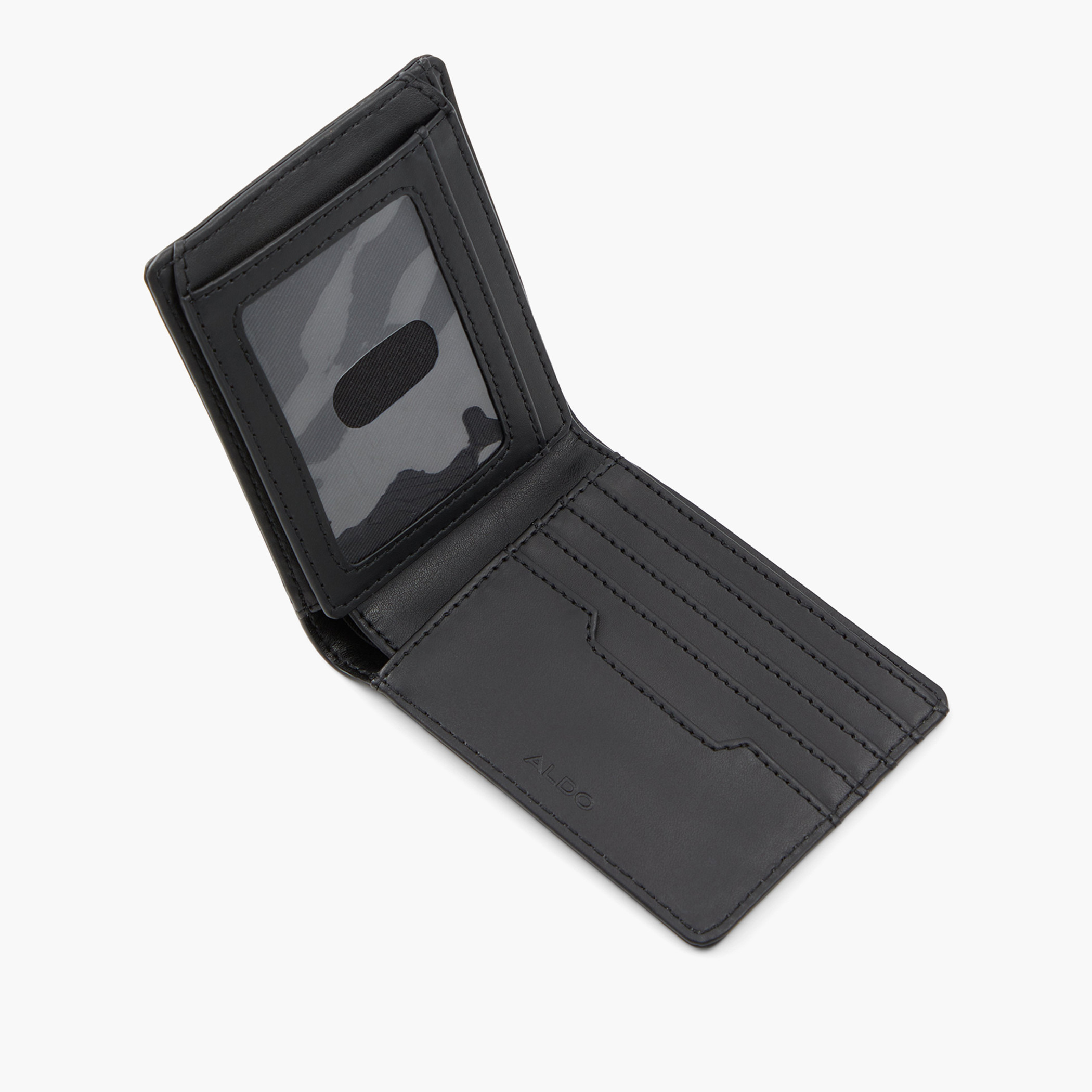 Aldo Men Black Two Fold Wallet-men-beltsandwallets-wallets-image-2