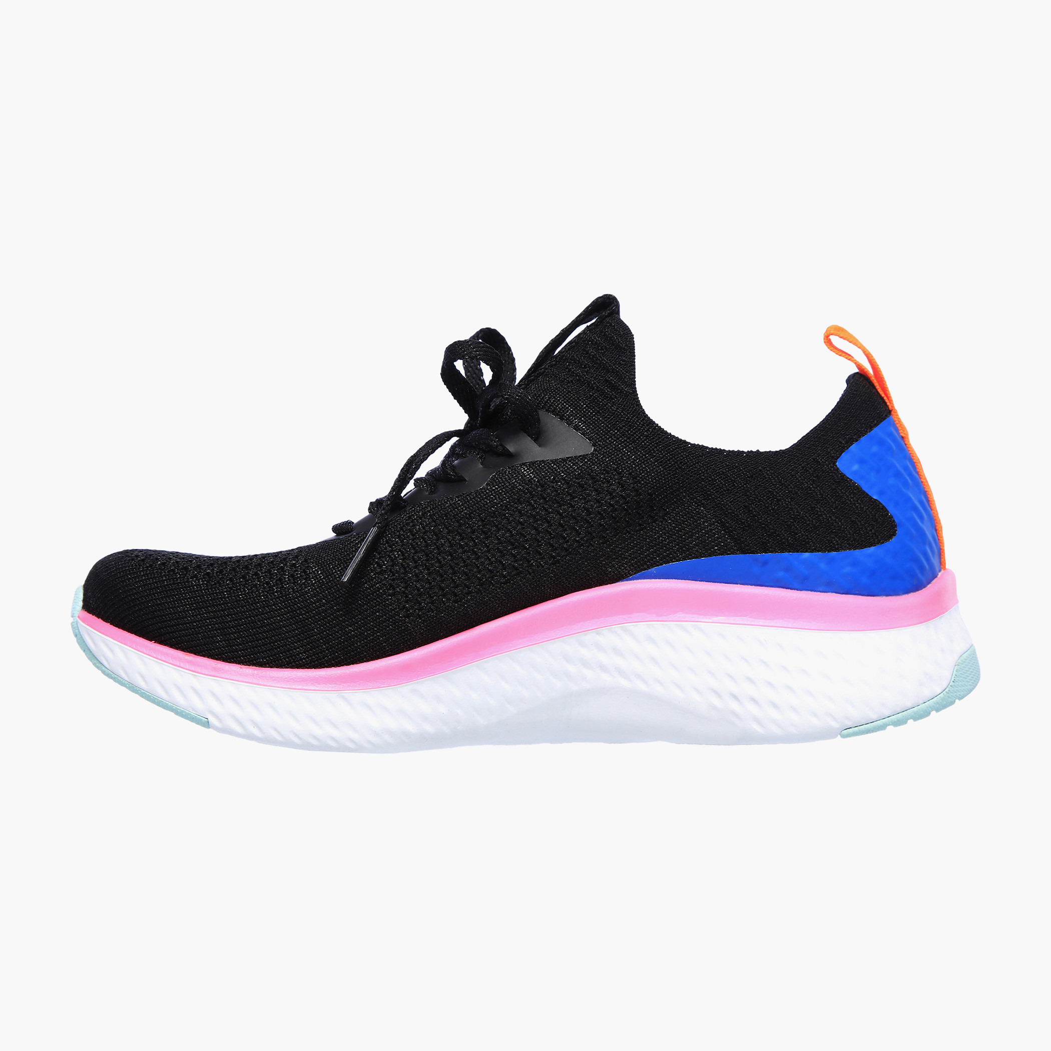 حذاء تدريب نسائي من سكيتشرز ايه لاينر ببلوك اللون من ميموري فوم لوكس - 13325-BKMT-sports-women-shoes-image-4