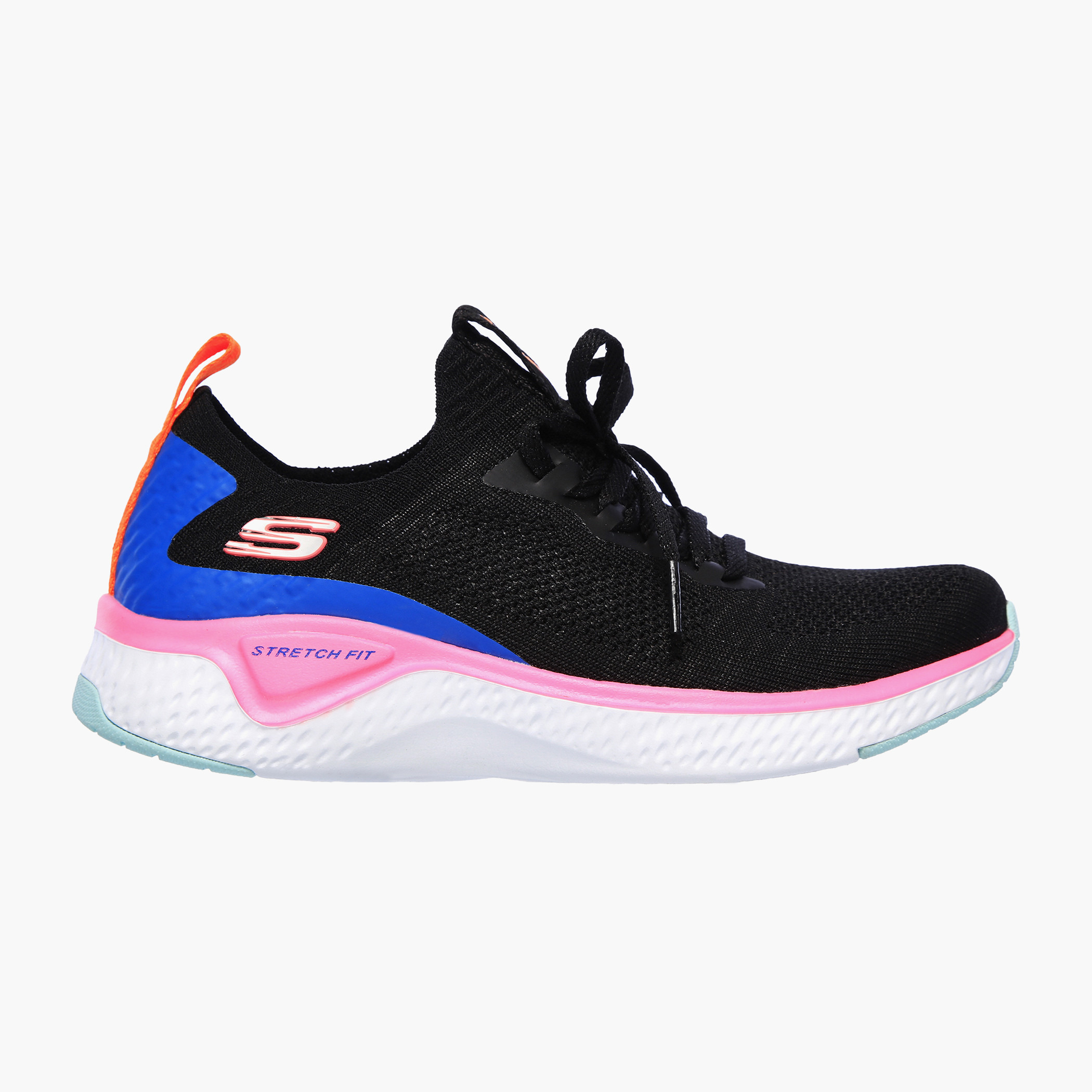 حذاء تدريب نسائي من سكيتشرز ايه لاينر ببلوك اللون من ميموري فوم لوكس - 13325-BKMT-sports-women-shoes-image-5