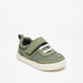 Barefeet Textured Sneakers with Hook and Loop Closure-Boy%27s Sneakers-thumbnail-0