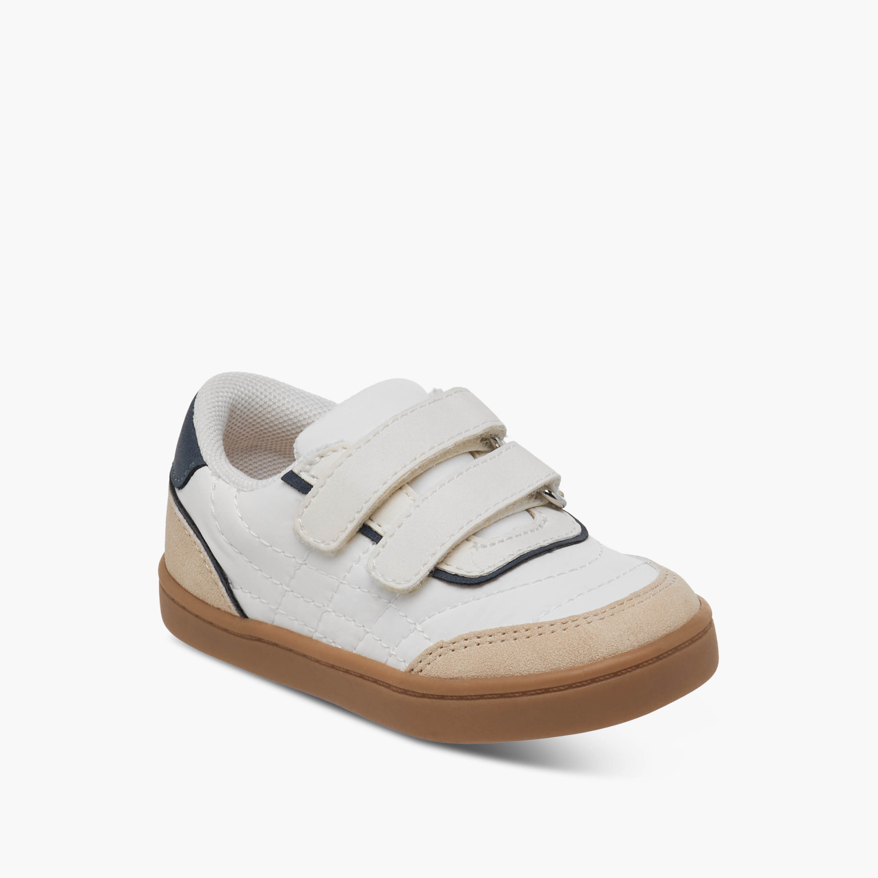 Barefeet Boys Panelled Hook and Loop Sneakers-boys-shoes-sneakers-image-2