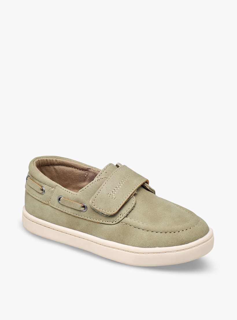 حذاء بوت سهل الارتداء بشريط لاصق للأولاد من جونيورز-boys-shoes-loafers-image-2