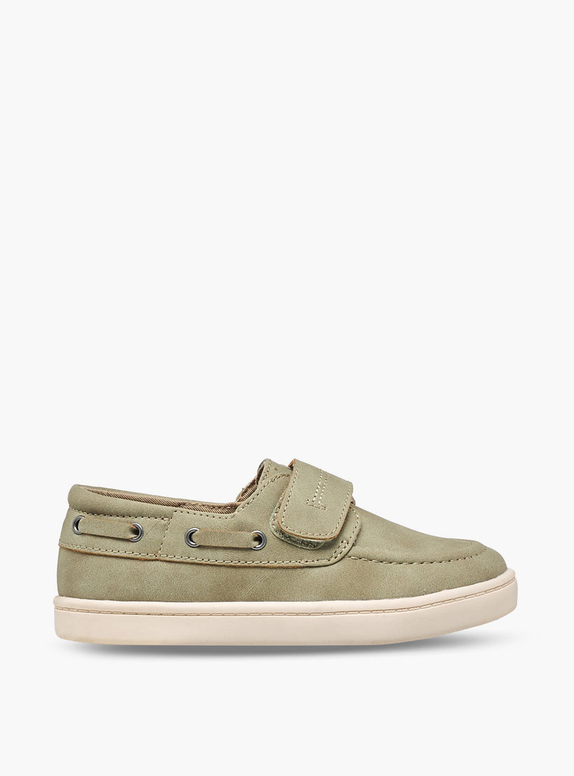 حذاء بوت سهل الارتداء بشريط لاصق للأولاد من جونيورز-boys-shoes-loafers-image-3