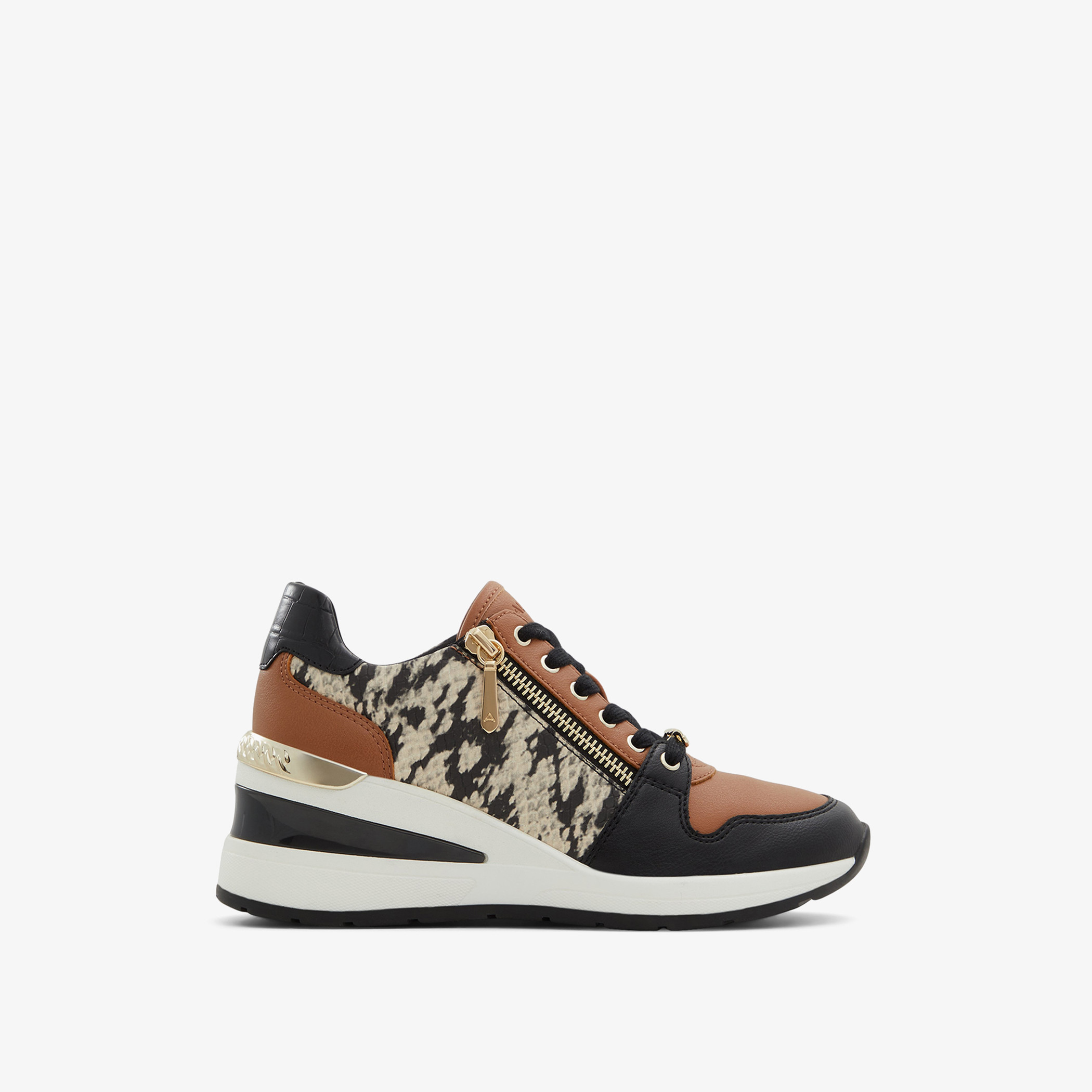 حذاء رياضي نسائي متعدد الألوان من ألدو أدوييوياكس بطبعة الزواحف مع سحاب جانبي-women-shoes-sneakers-image-1