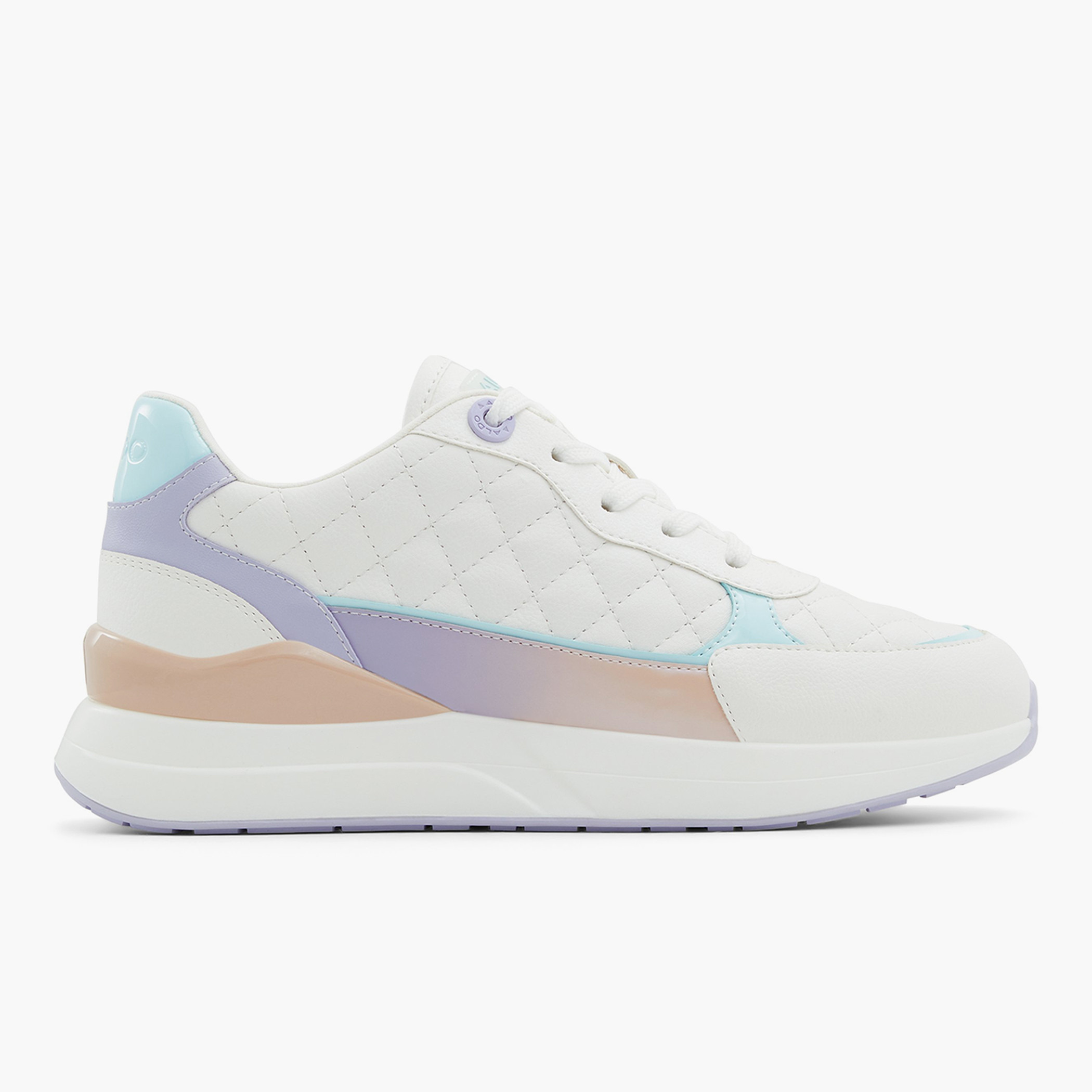 حذاء رياضي من ألدو كوزميكستيب نسائي أبيض مبطن برباط-women-shoes-sneakers-image-1