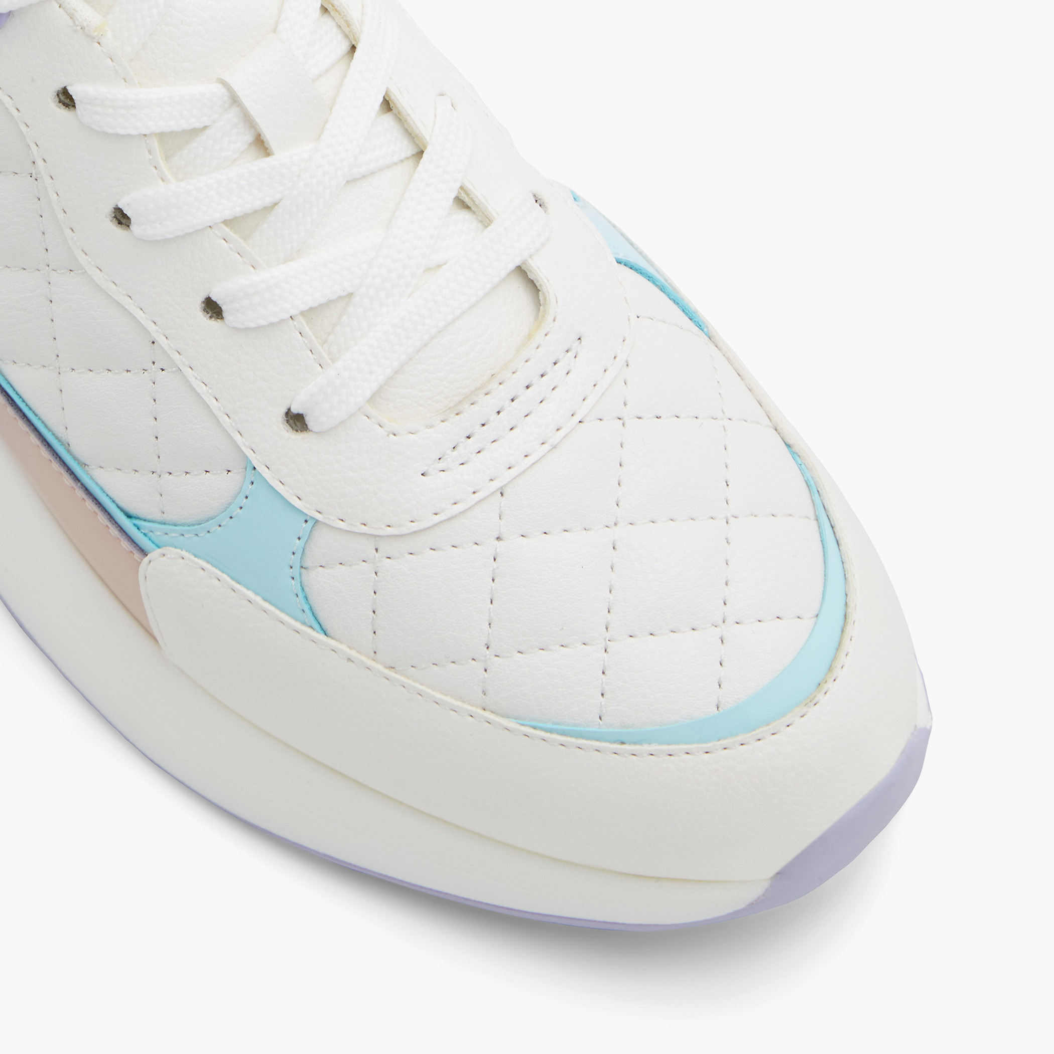 حذاء رياضي من ألدو كوزميكستيب نسائي أبيض مبطن برباط-women-shoes-sneakers-image-6