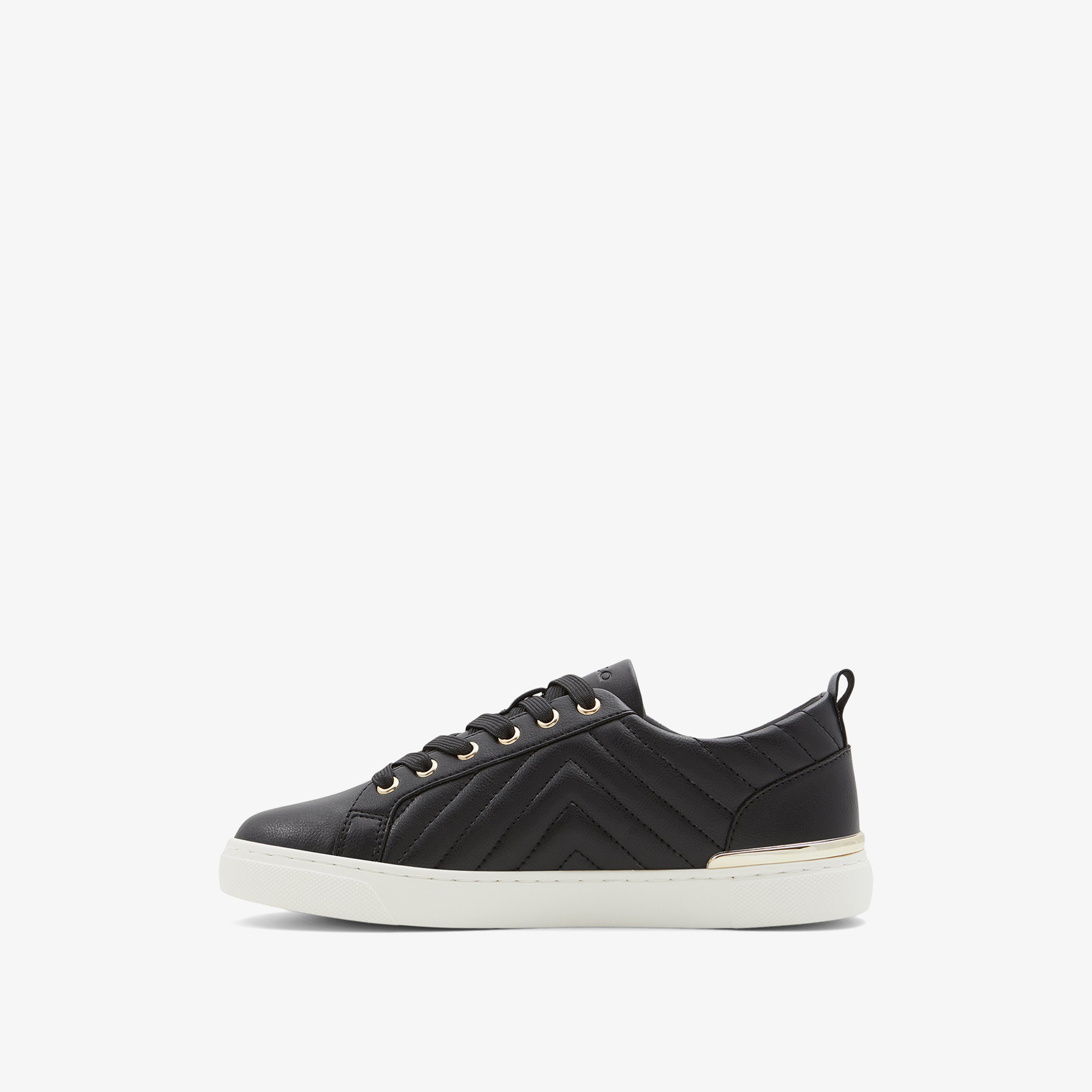 حذاء رياضي من ألدو ديلاتيل نسائي اسود مبطن برباط-women-shoes-sneakers-image-2