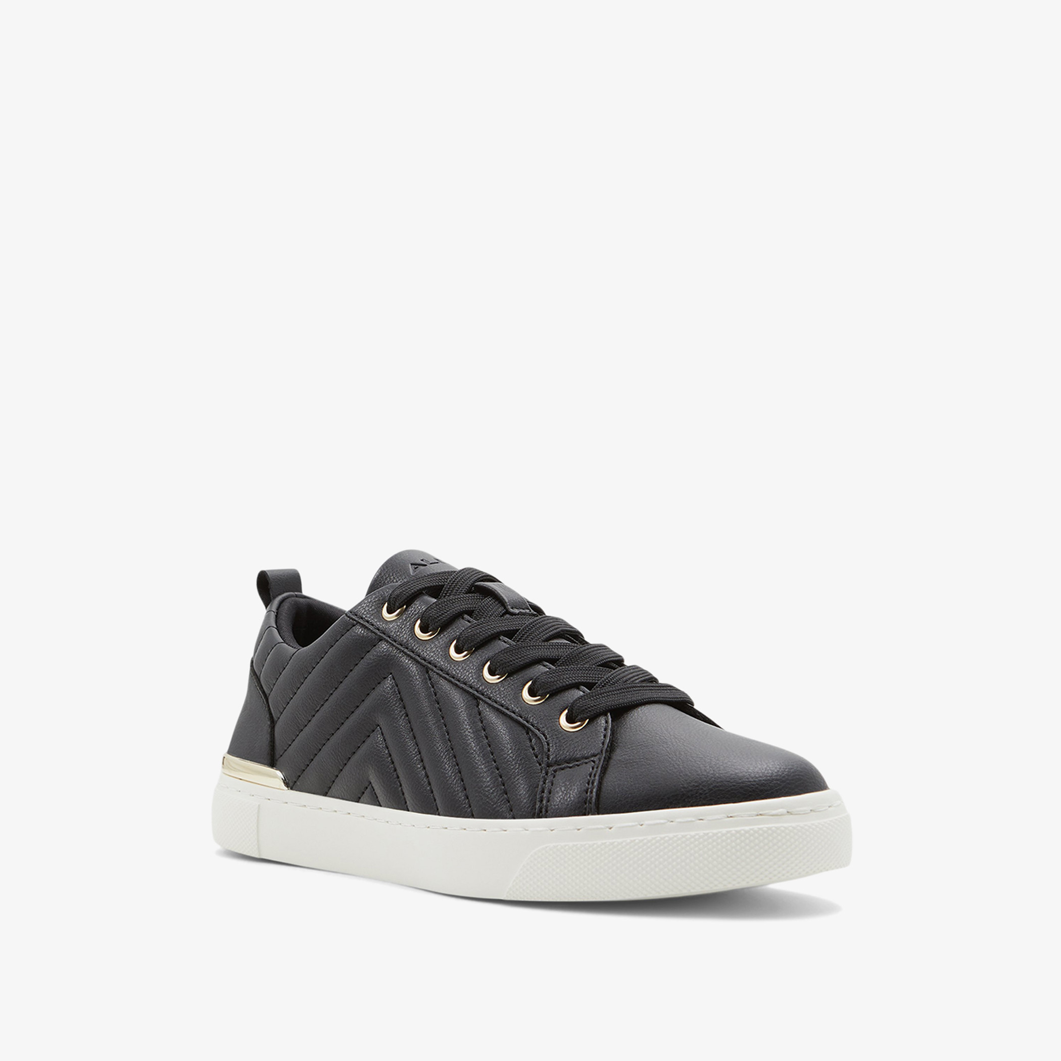 حذاء رياضي من ألدو ديلاتيل نسائي اسود مبطن برباط-women-shoes-sneakers-image-4