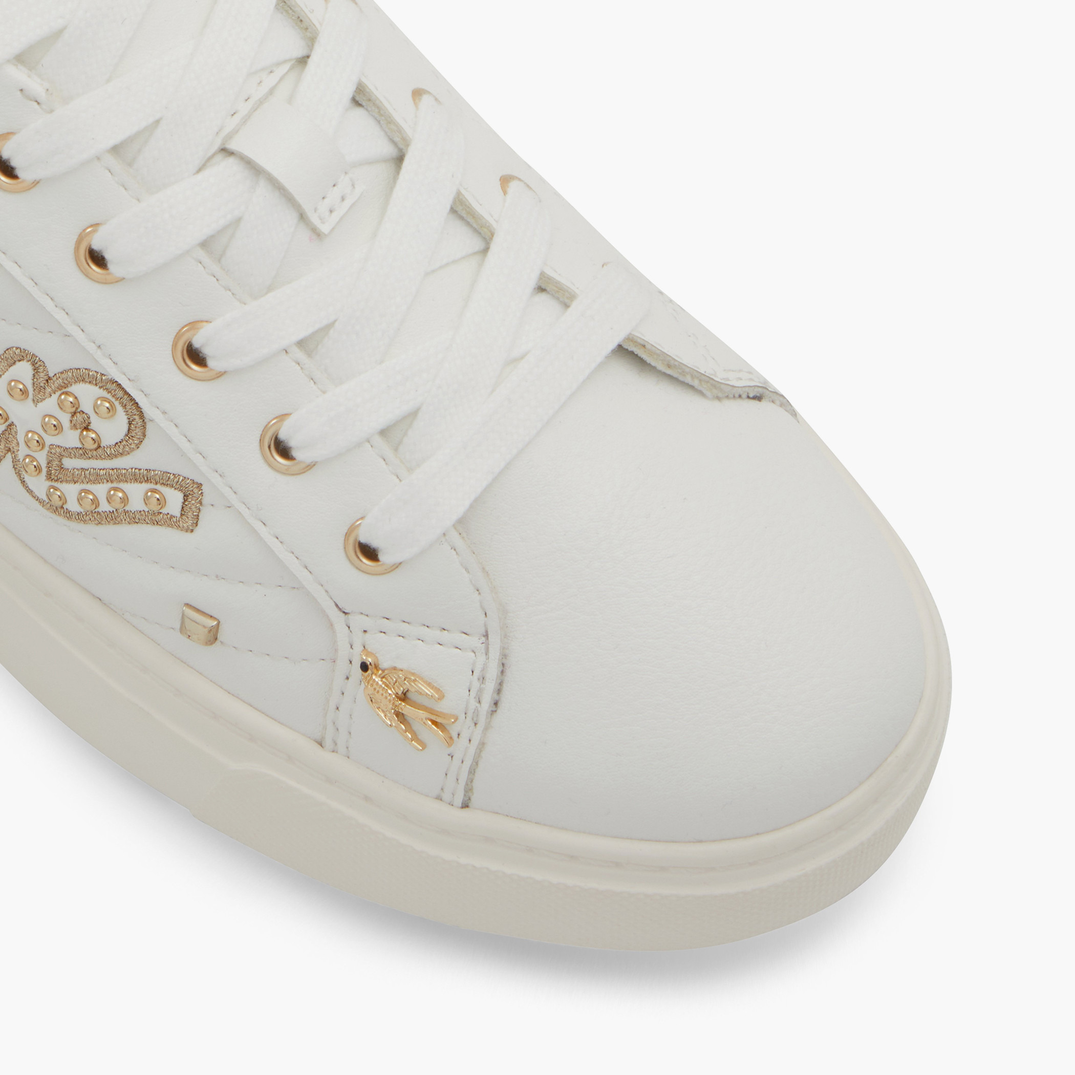 حذاء رياضي من ألدو لوفينو نسائي أبيض مبطن برباط-women-shoes-sneakers-image-5