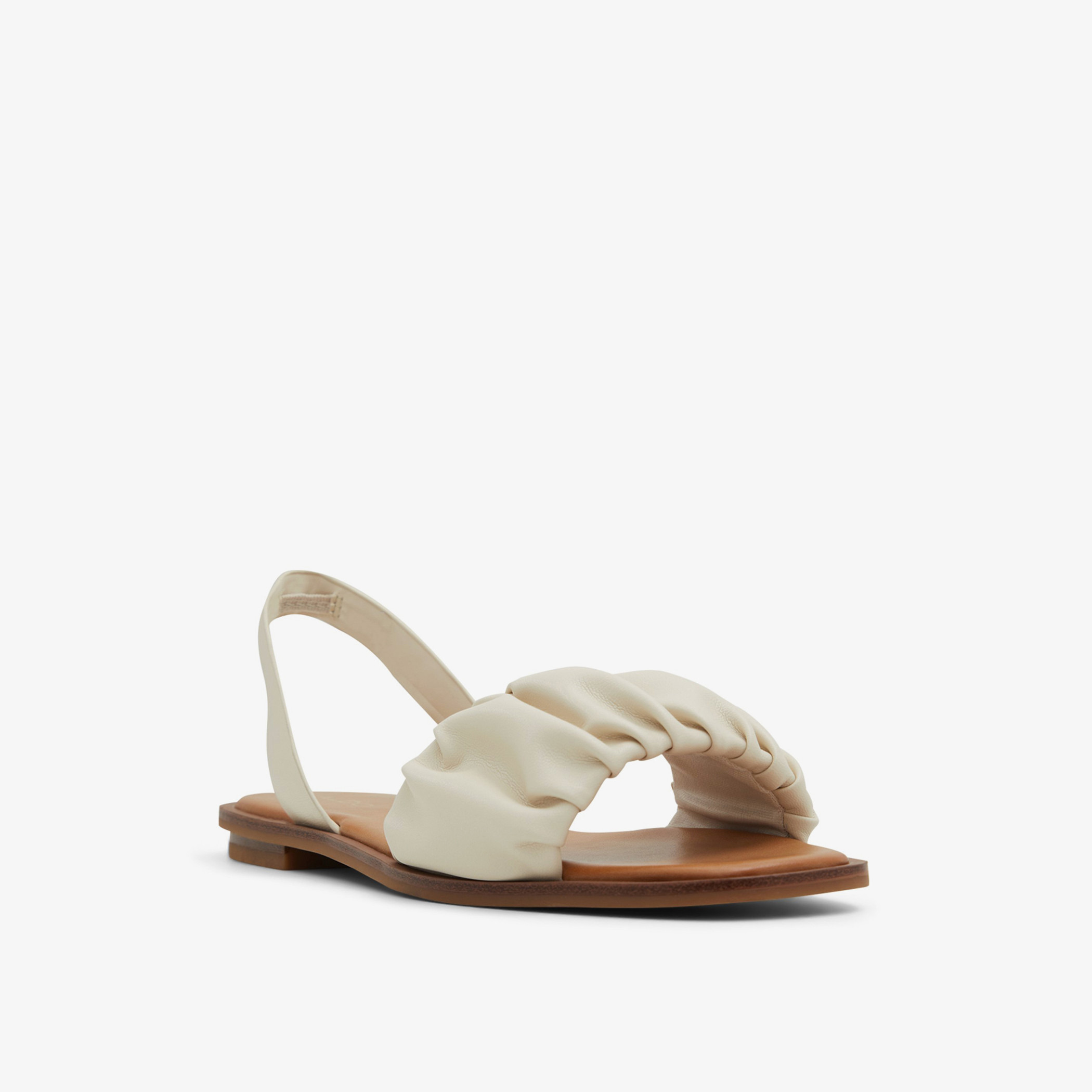 صندل ألدو بريدين نسائي منزلق ابیض بحمالة خلفية-women-shoes-sandals-flats-image-4