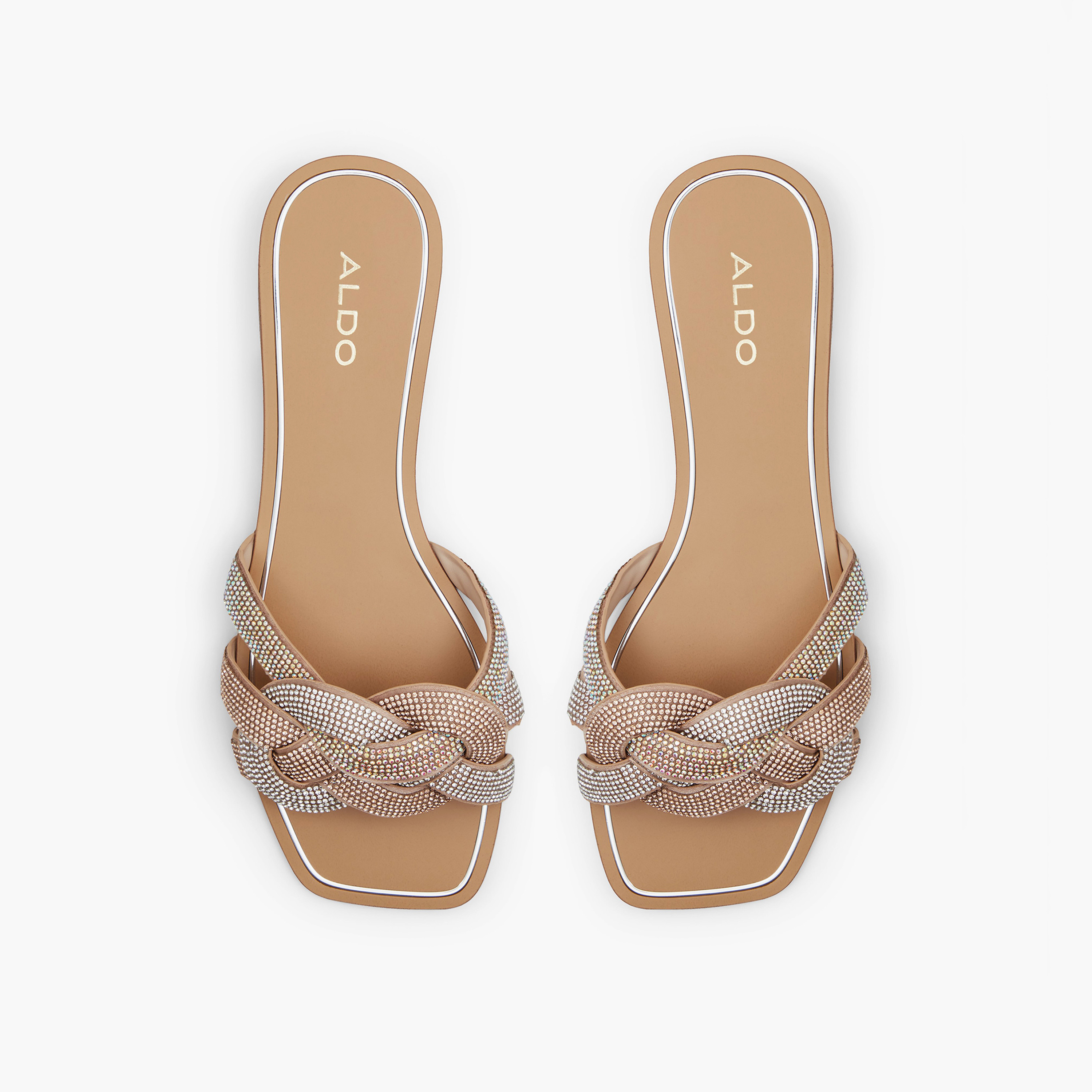 Rose gold best sale aldo sandals