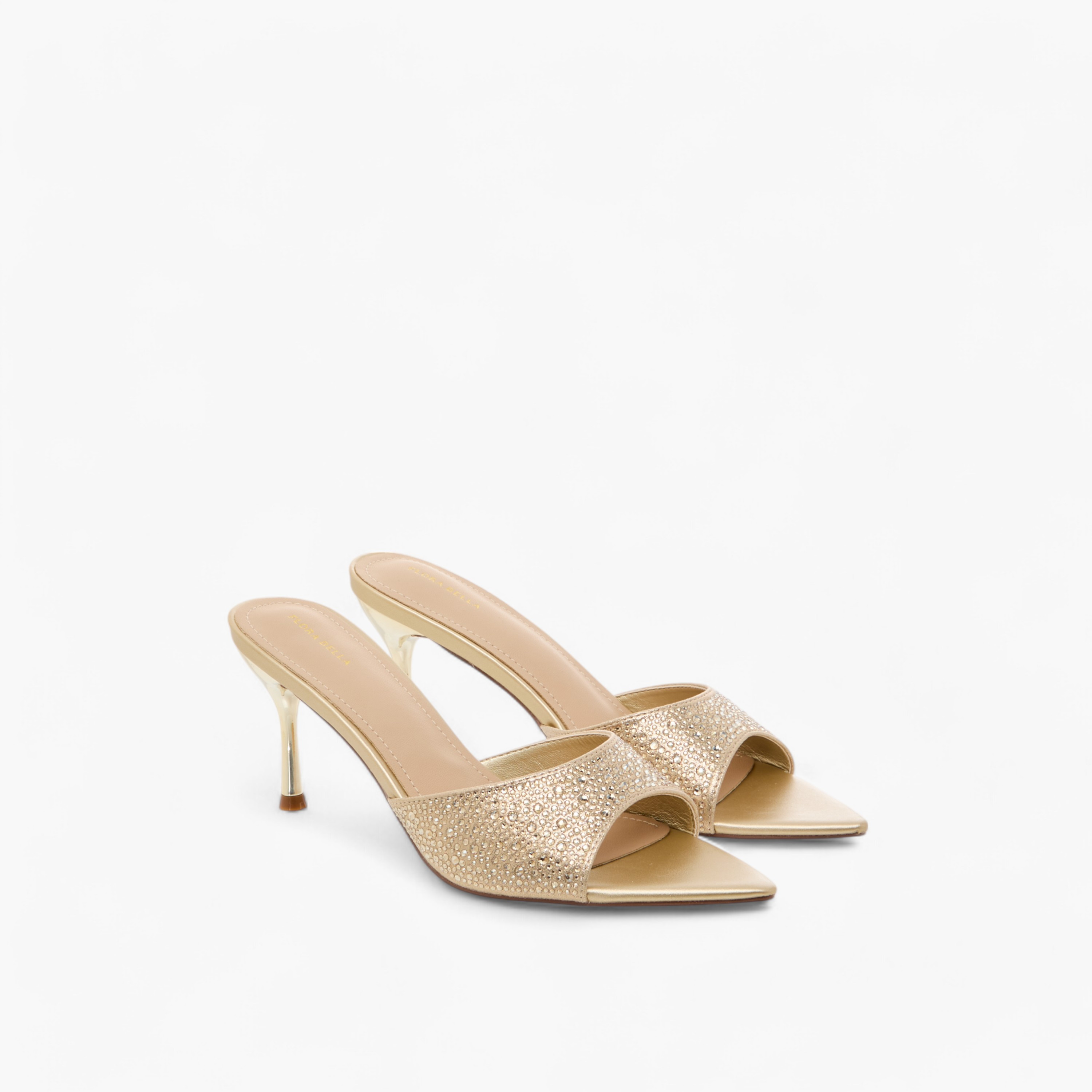 Flora Bella Embellished Slip-On Sandals with Stilleto Heels-women-shoes-sandals-heeled-image-1