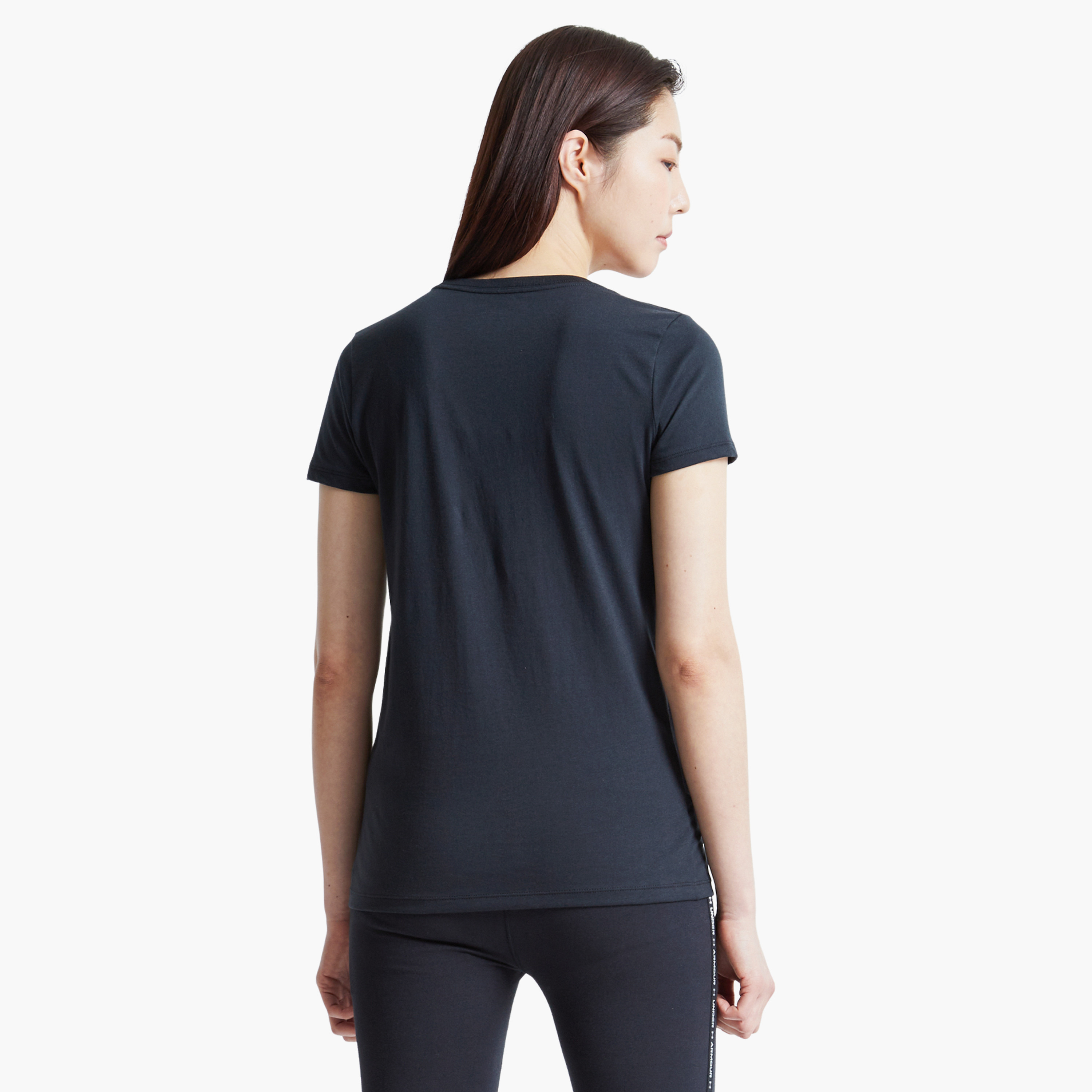 تانك توب بدون أكمام برقبة دائرية وشعار دبليو سبورت ستايل اس اس من اندر ارمر | 1356305-sports-women-clothing-tshirtsandvests-image-4