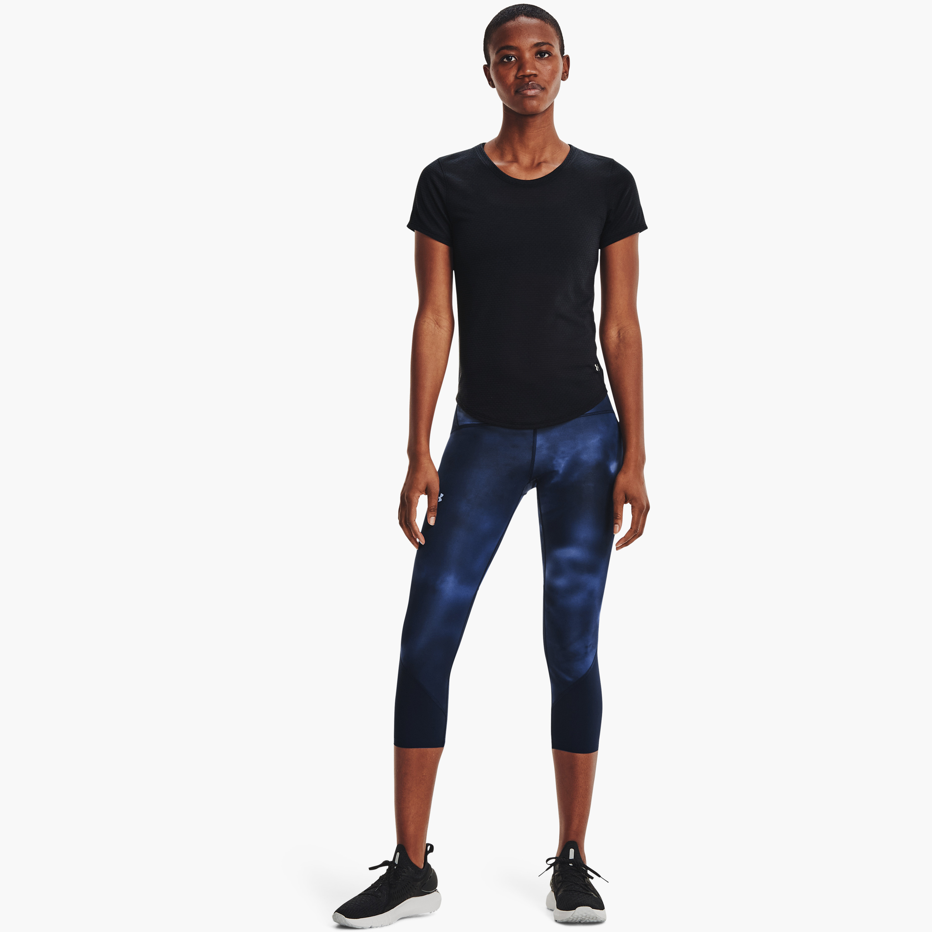 Under Armour Streaker Plain Round Neck Short Sleeves T-Shirt | 1361371-sports-women-clothing-tshirtsandvests-image-2