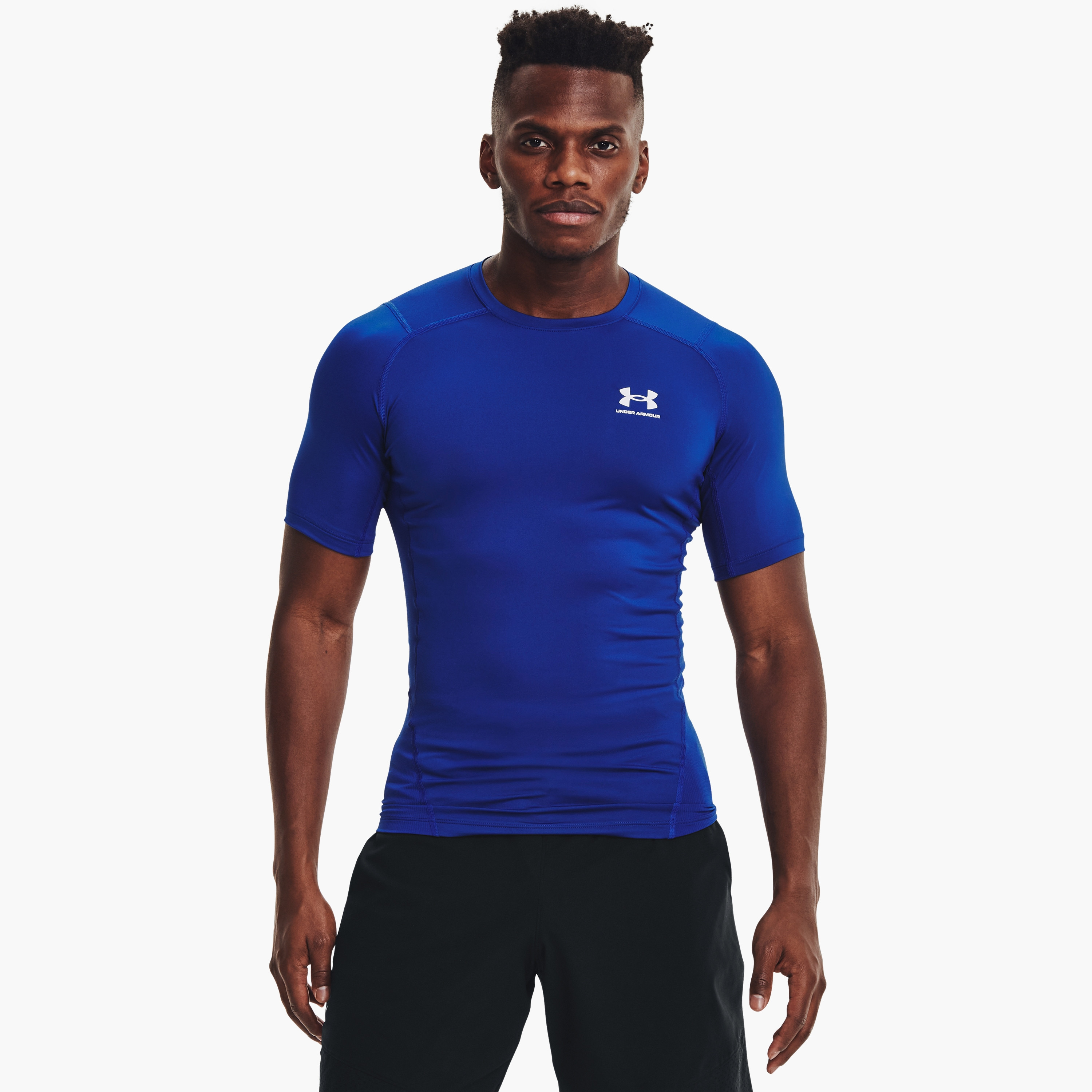 تي شيرت بأكمام قصيرة وياقة دائرية وشعار أتش جي كومب من اندر ارمر | 1361518-men-clothing-sportswearandactivewear-tshirtsandpolos-image-5