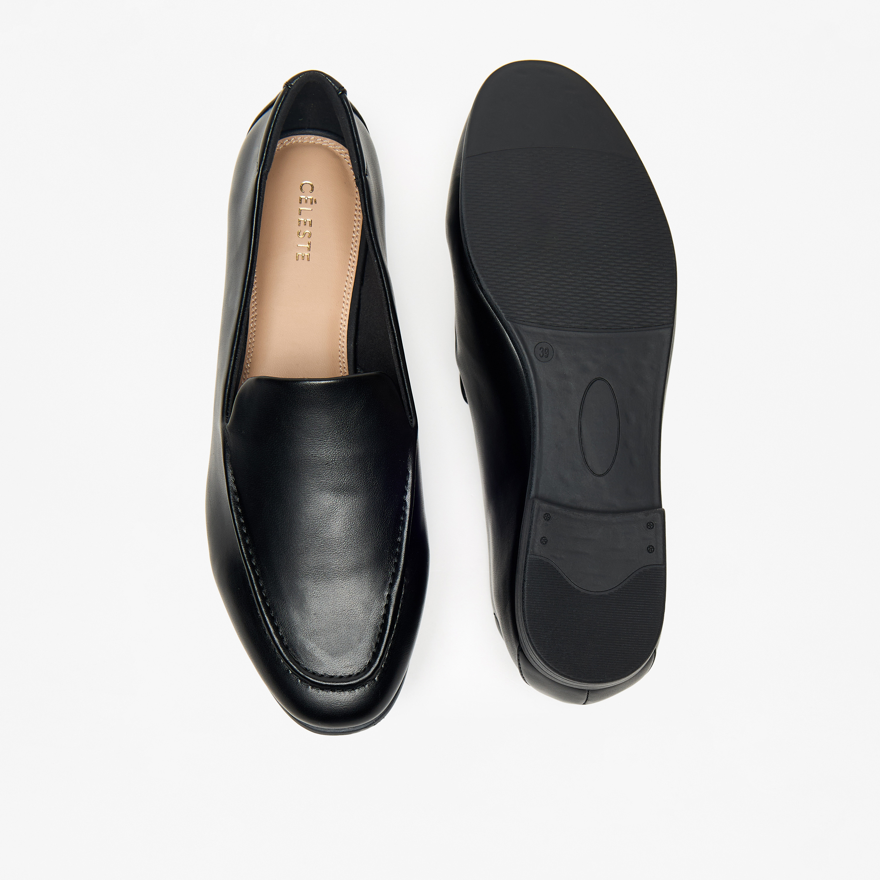 Celeste Women's Solid Slip On Loafers-women-shoes-flats-loafers-image-9