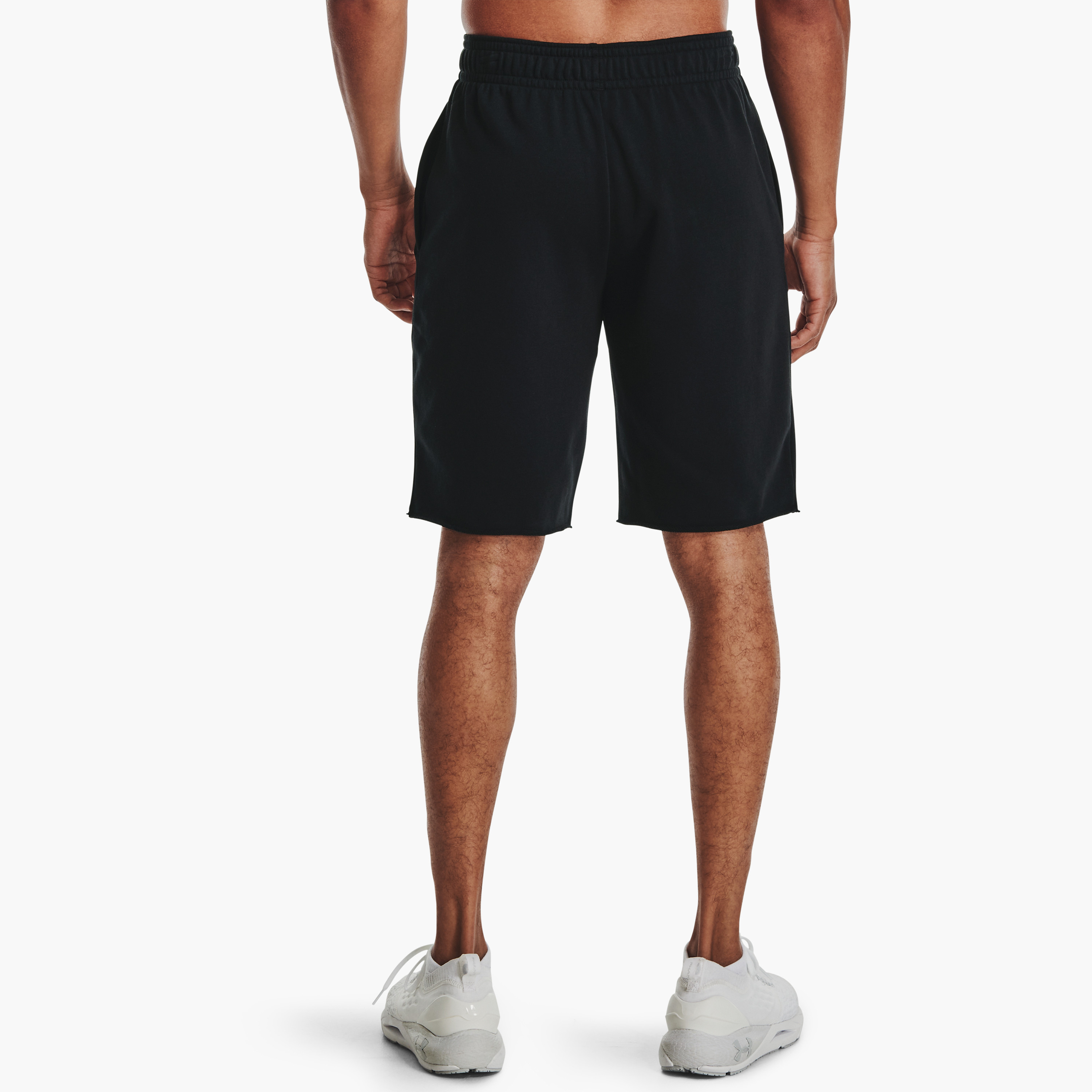 شورت متوسط الارتفاع بشعار اندر ارمر رايول تيري | 1361631-men-clothing-bottoms-shorts-image-4