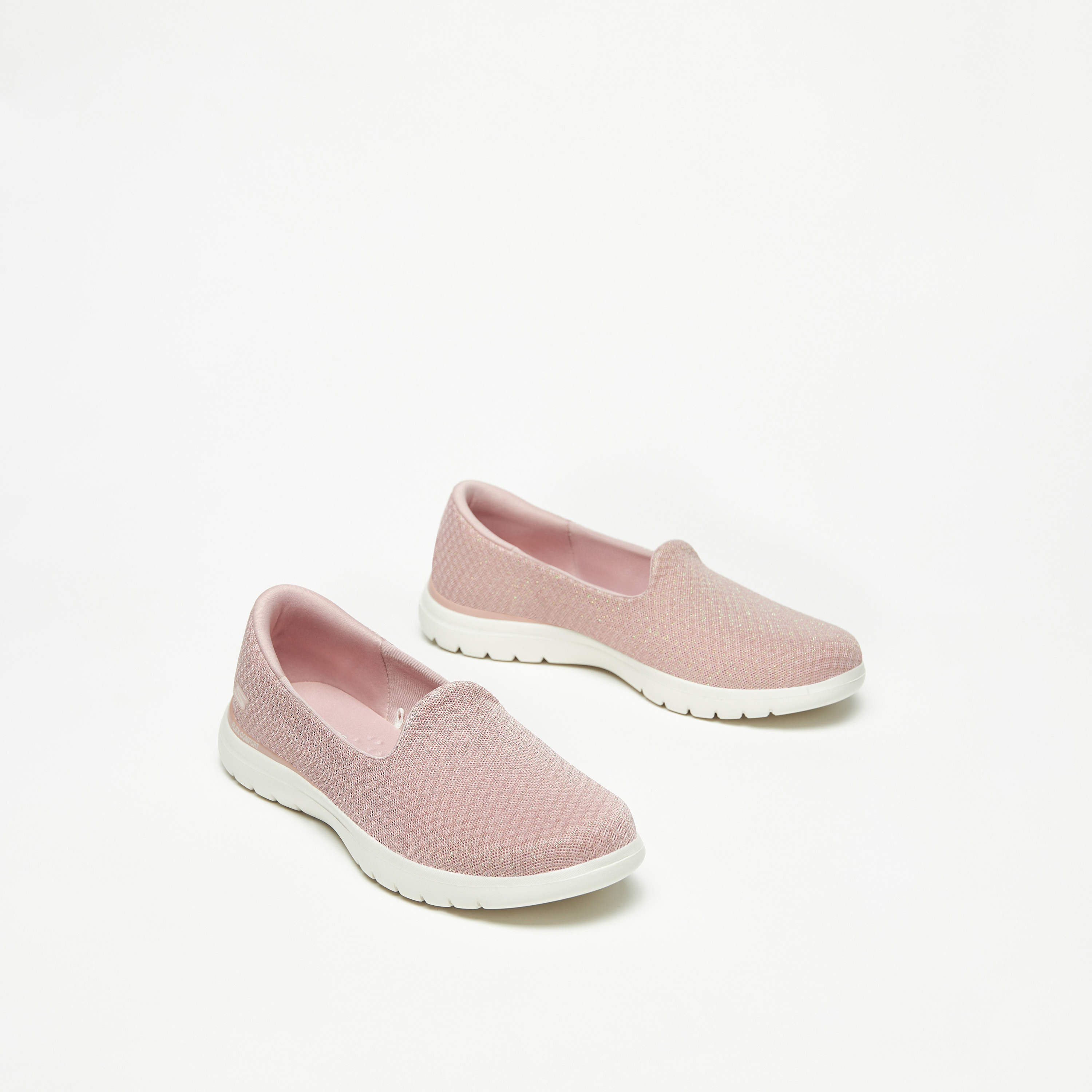 Skechers On-The-Go Flex Women Air Cooled Goga Mat Walking Shoes 136408-LTGY | OE-sports-women-shoes-image-9