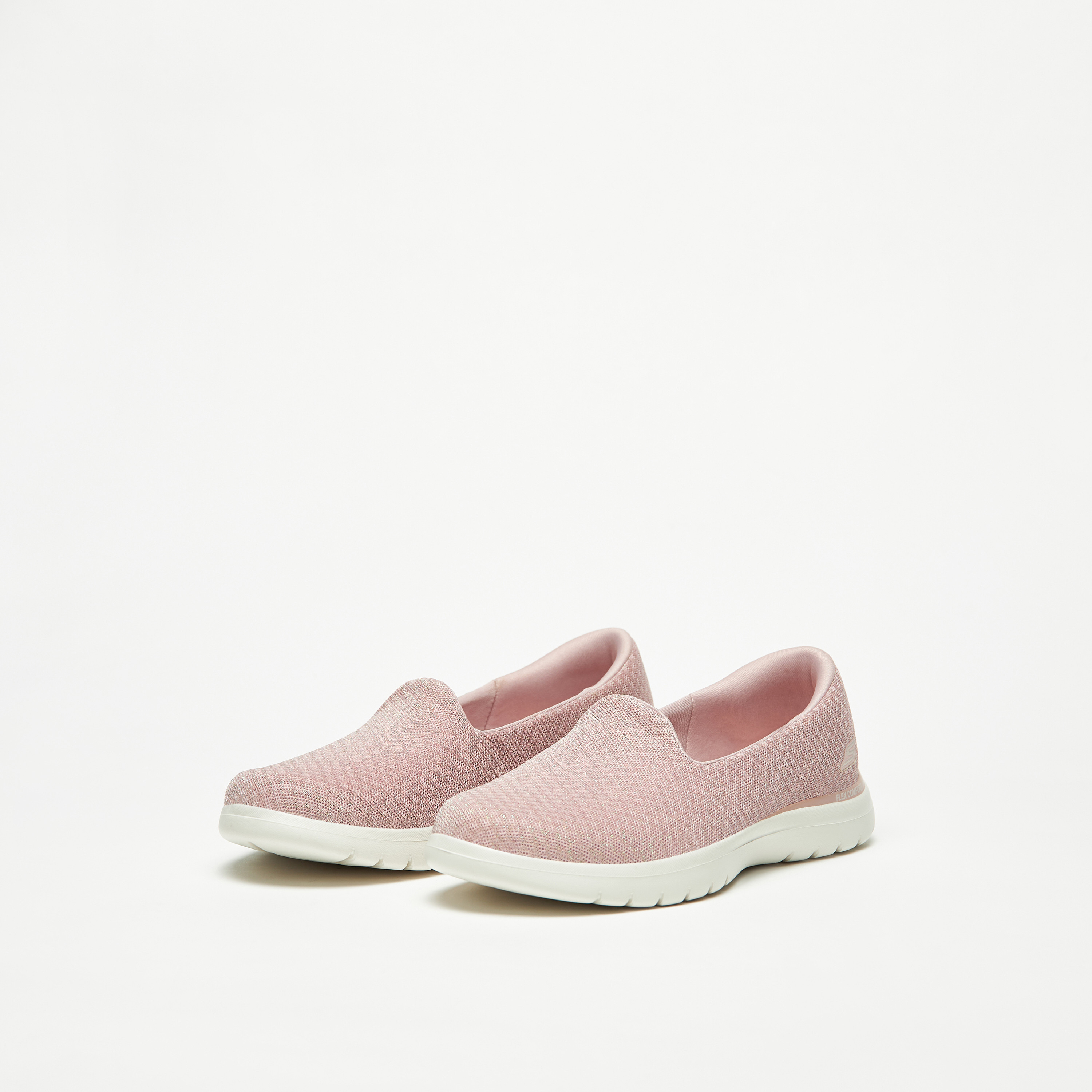 Skechers On-The-Go Flex Women Air Cooled Goga Mat Walking Shoes 136408-LTGY | OE-sports-women-shoes-image-10