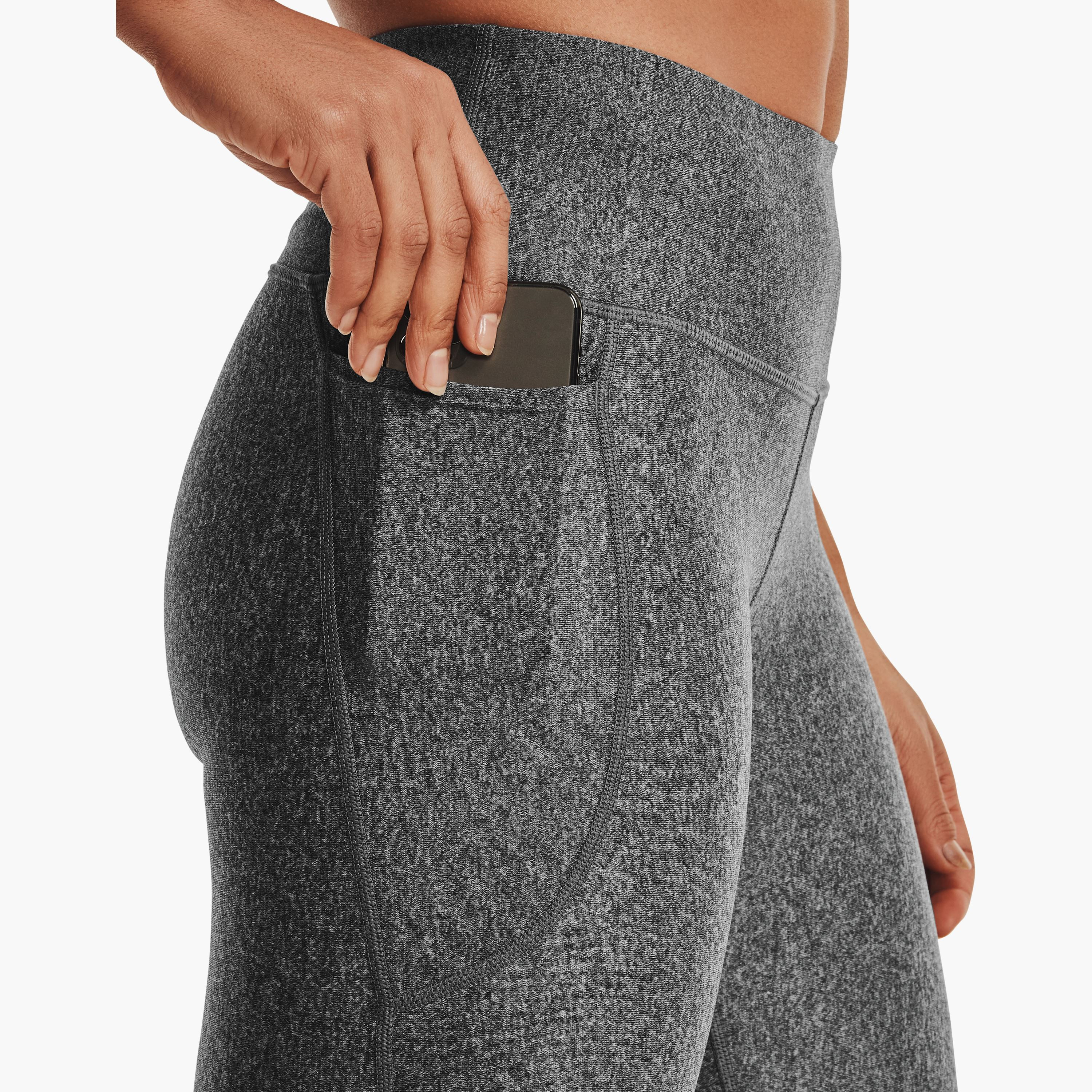 Under Armour Hi Ankle Leg Plain High-Rise Leggings | 1365335-women-clothing-bottoms-leggings-image-3