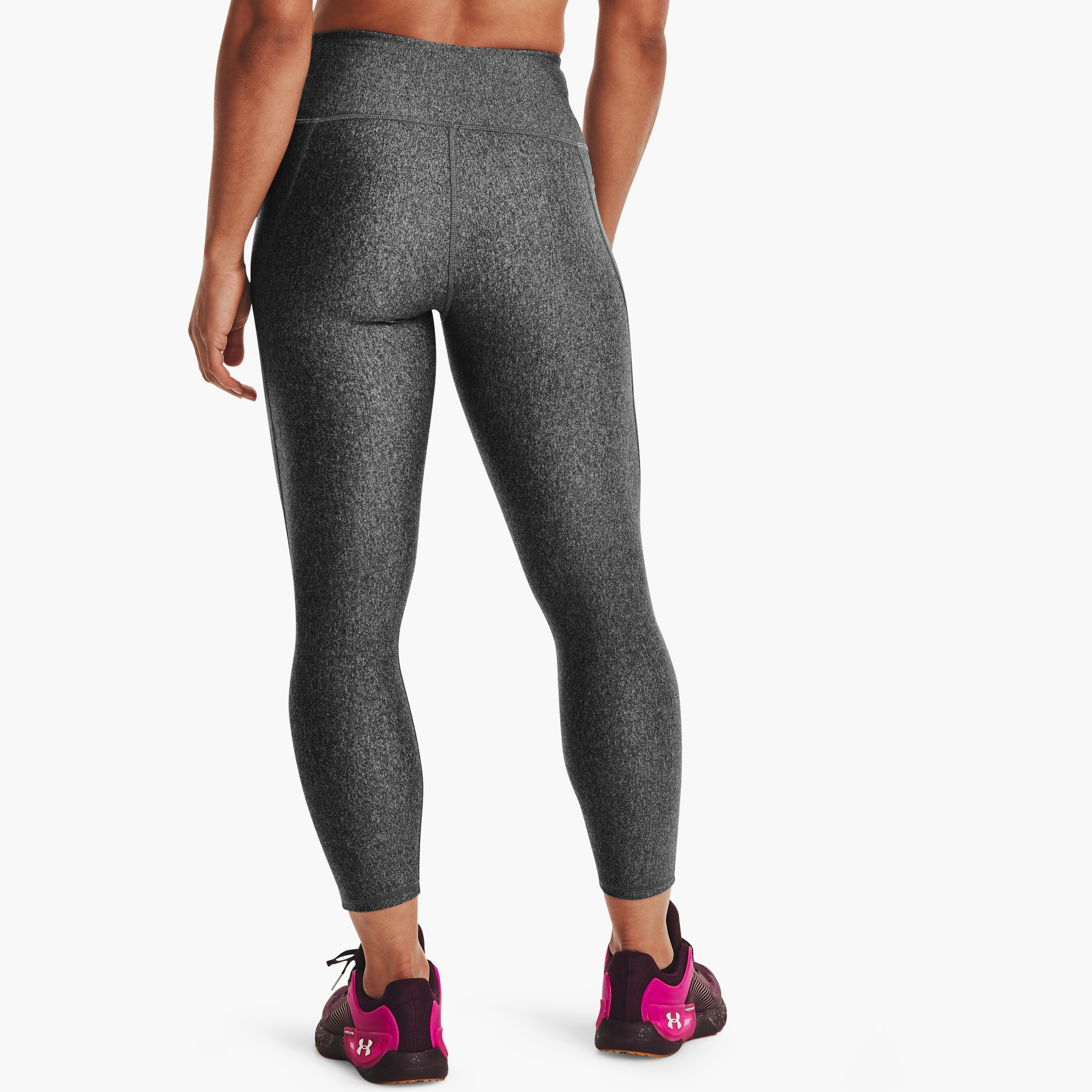Under Armour Hi Ankle Leg Plain High-Rise Leggings | 1365335-women-clothing-bottoms-leggings-image-4